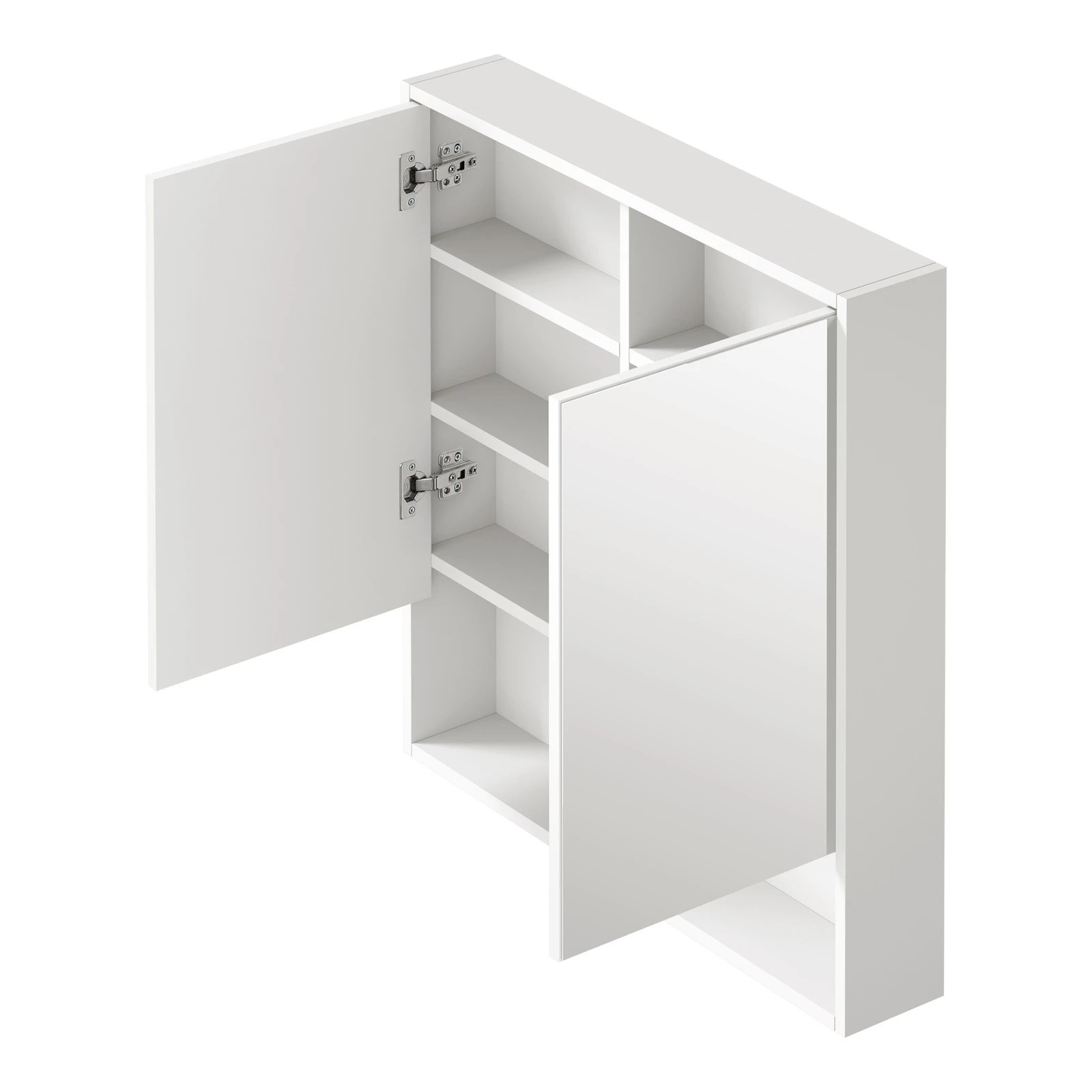 6 Welba Bathroom Mirror Cabinet Storage 750x750mm - White, 6 of 7