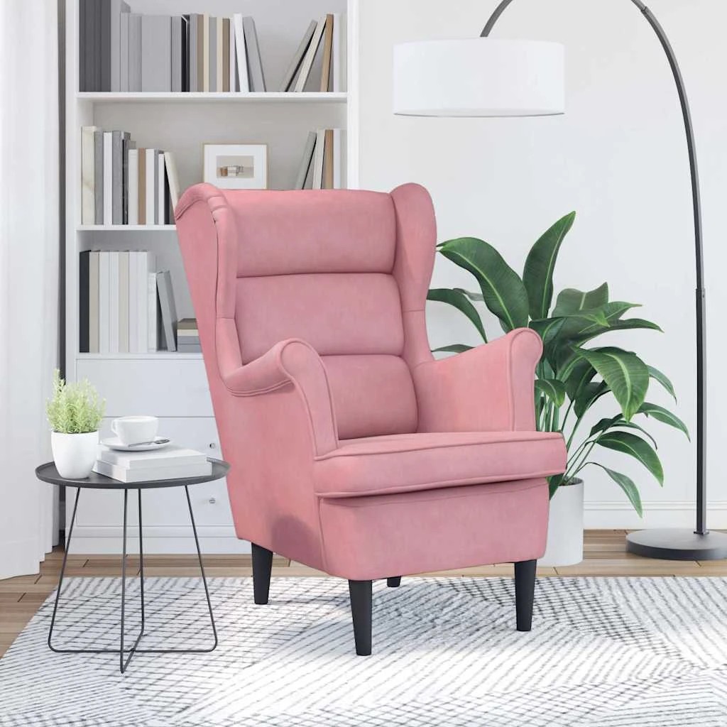 3 vidaXL armchair Reclining Mechanism - Pink, 3 of 9