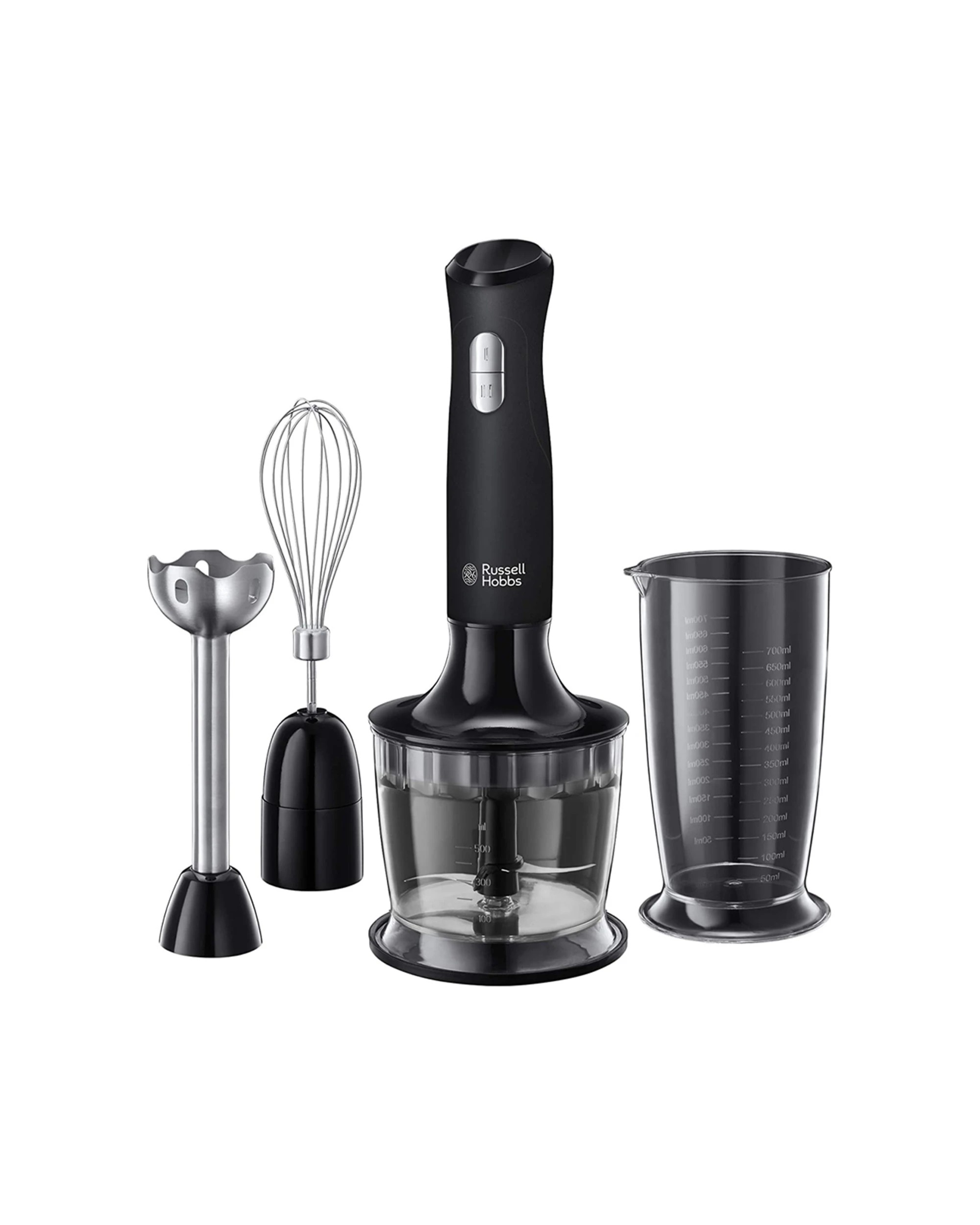 7 Russell Hobbs Rhsm5blk Desire 3-in-1 Hand Blender 500w Mixer/whisk Matte - Black, 7 of 9