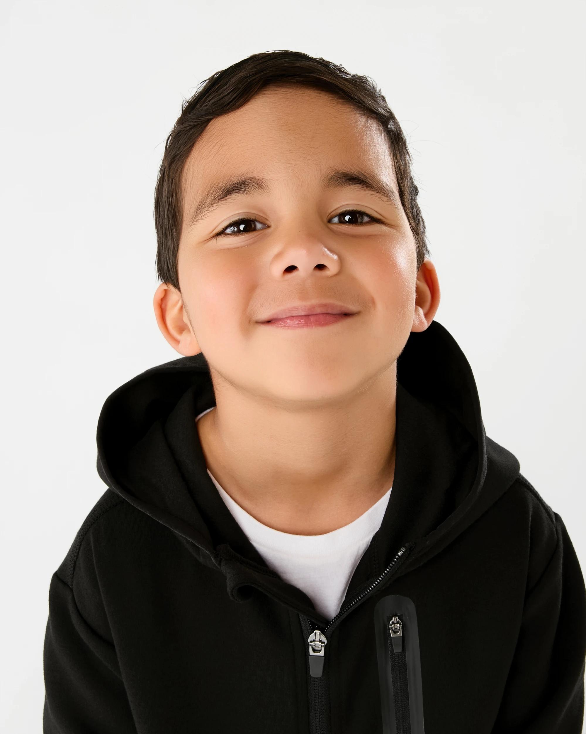 3 Active Kids Hoodie Black, 3 of 6