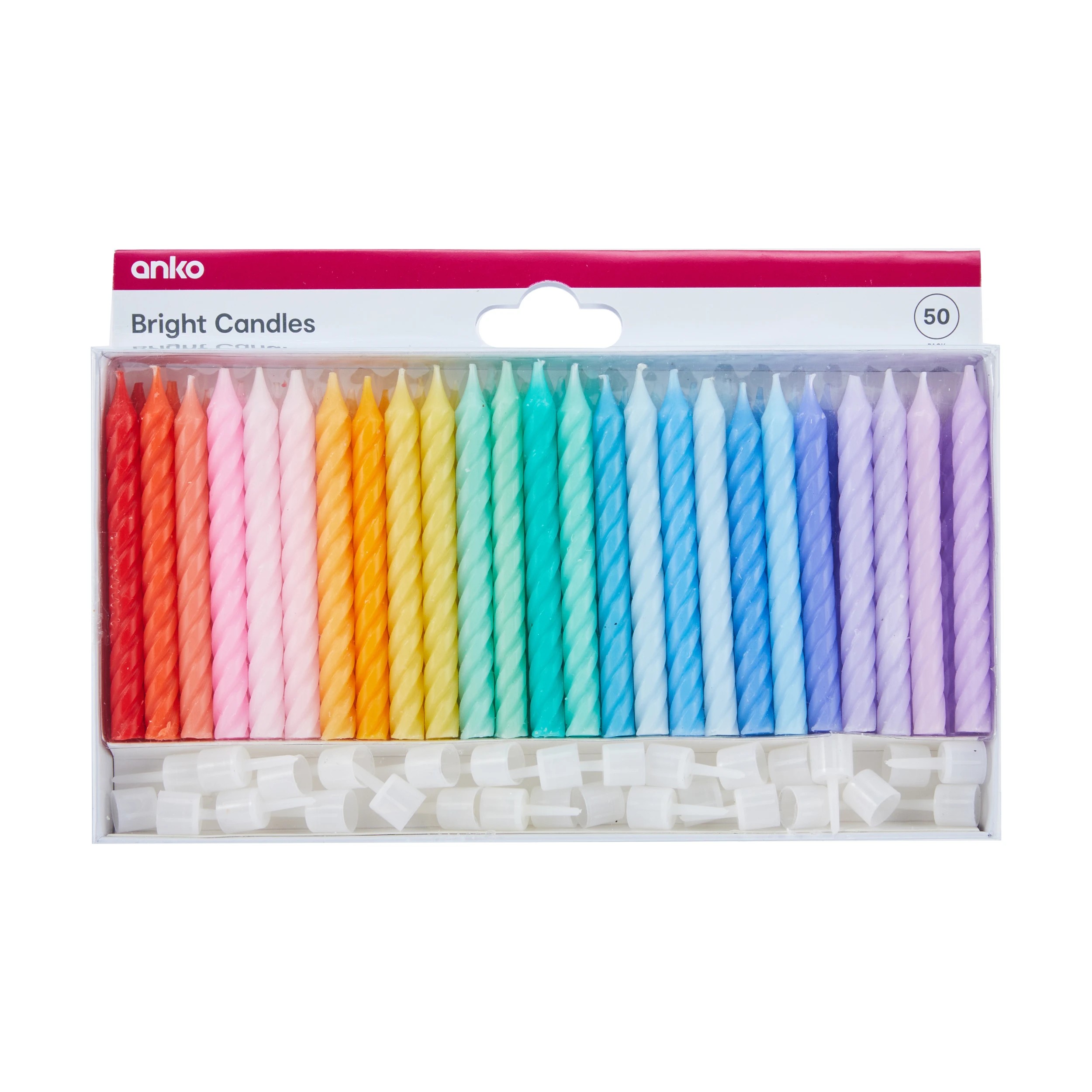 3 50 Pack Bright Candles, 3 of 3