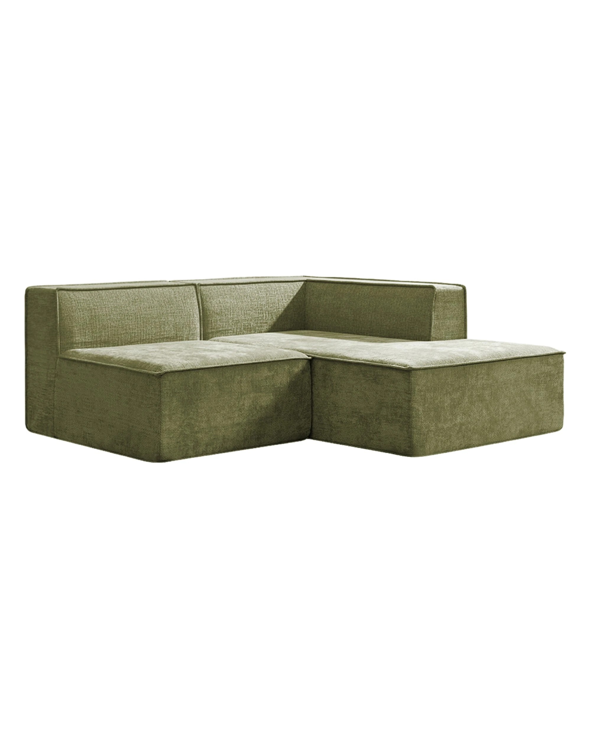 4 Sarantino Vani 3 Seater Modular Sofa Set - Green, 4 of 7