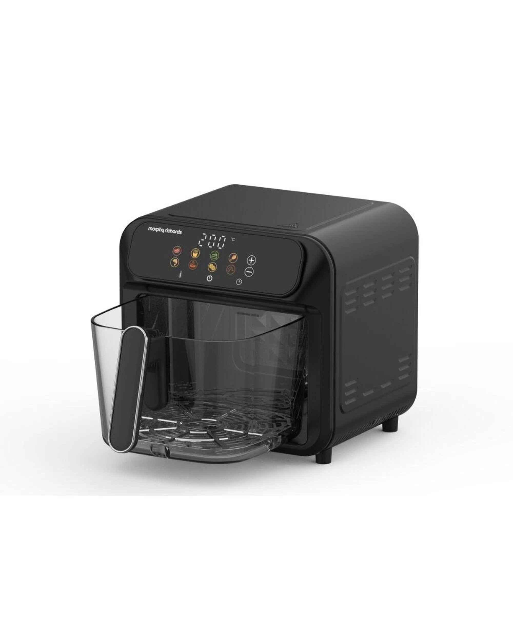 2 Morphy Richards 5.5L Glass Bowl Air Fryer  Black, 2 of 4