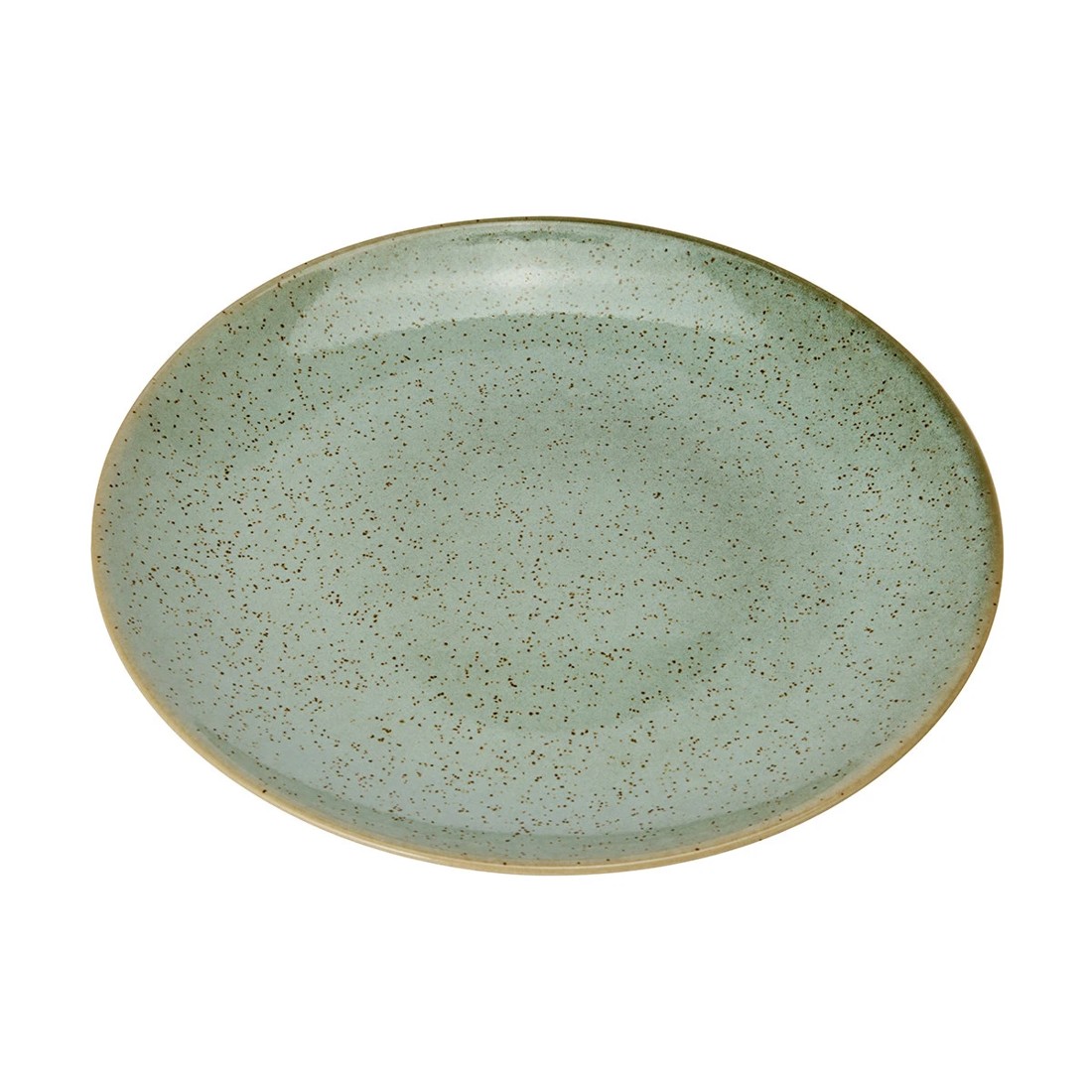 1 Green Glazed Side Plate, 1 of 5