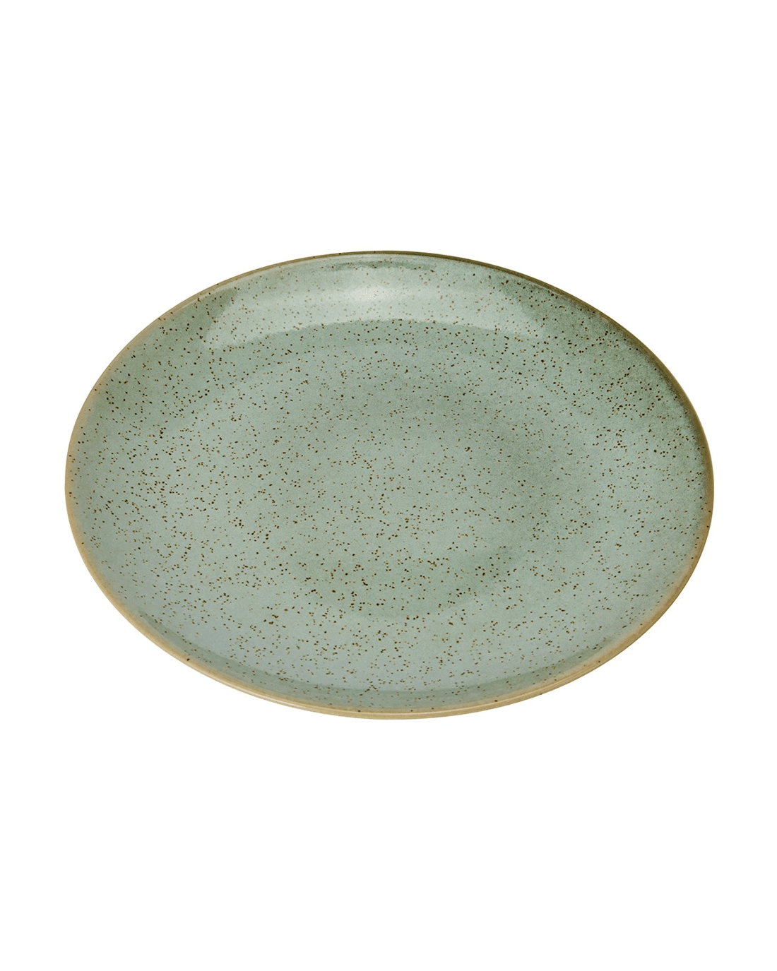1 Green Glazed Side Plate, 1 of 5