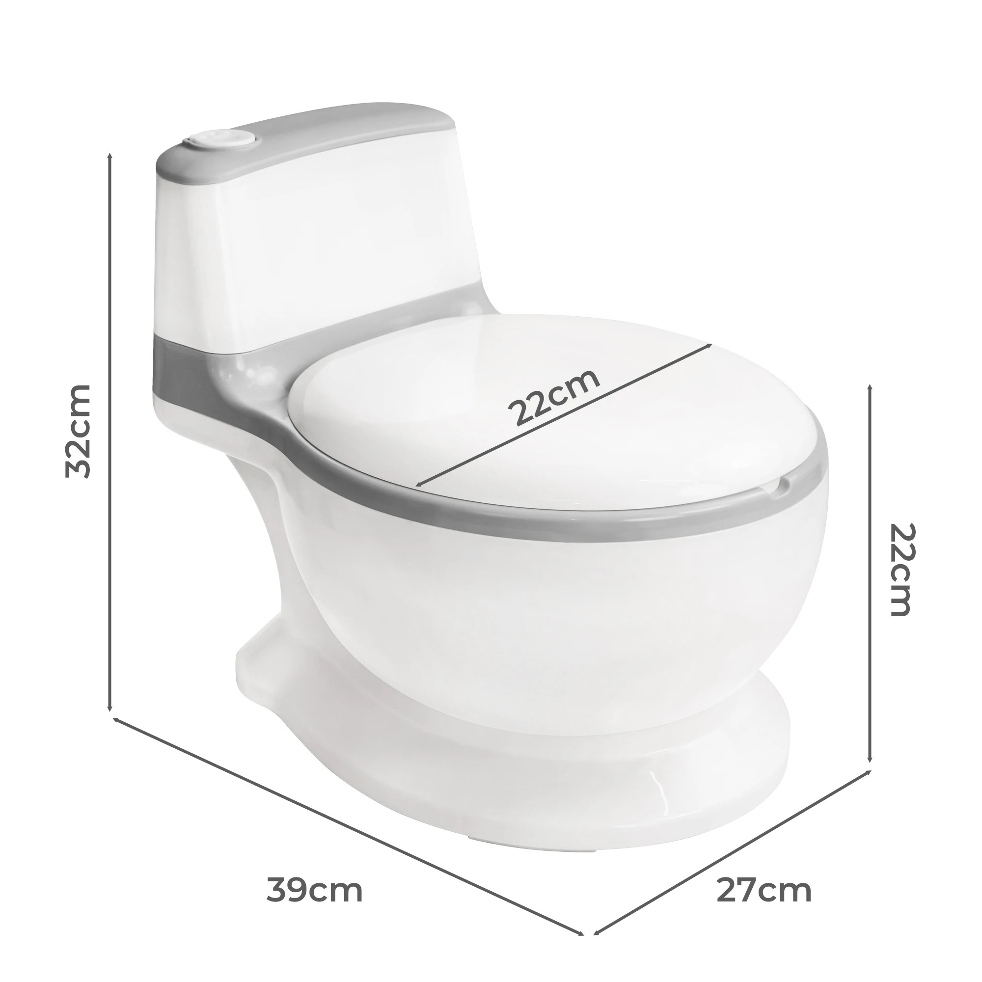 3 Bopeep Potty Training Seat - Grey, 3 of 6