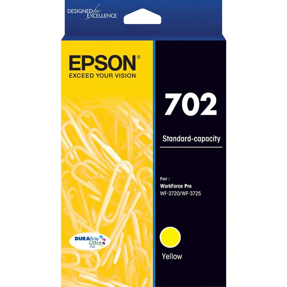 1 Epson 702 Ink Cartridge Yellow, 1 of 1