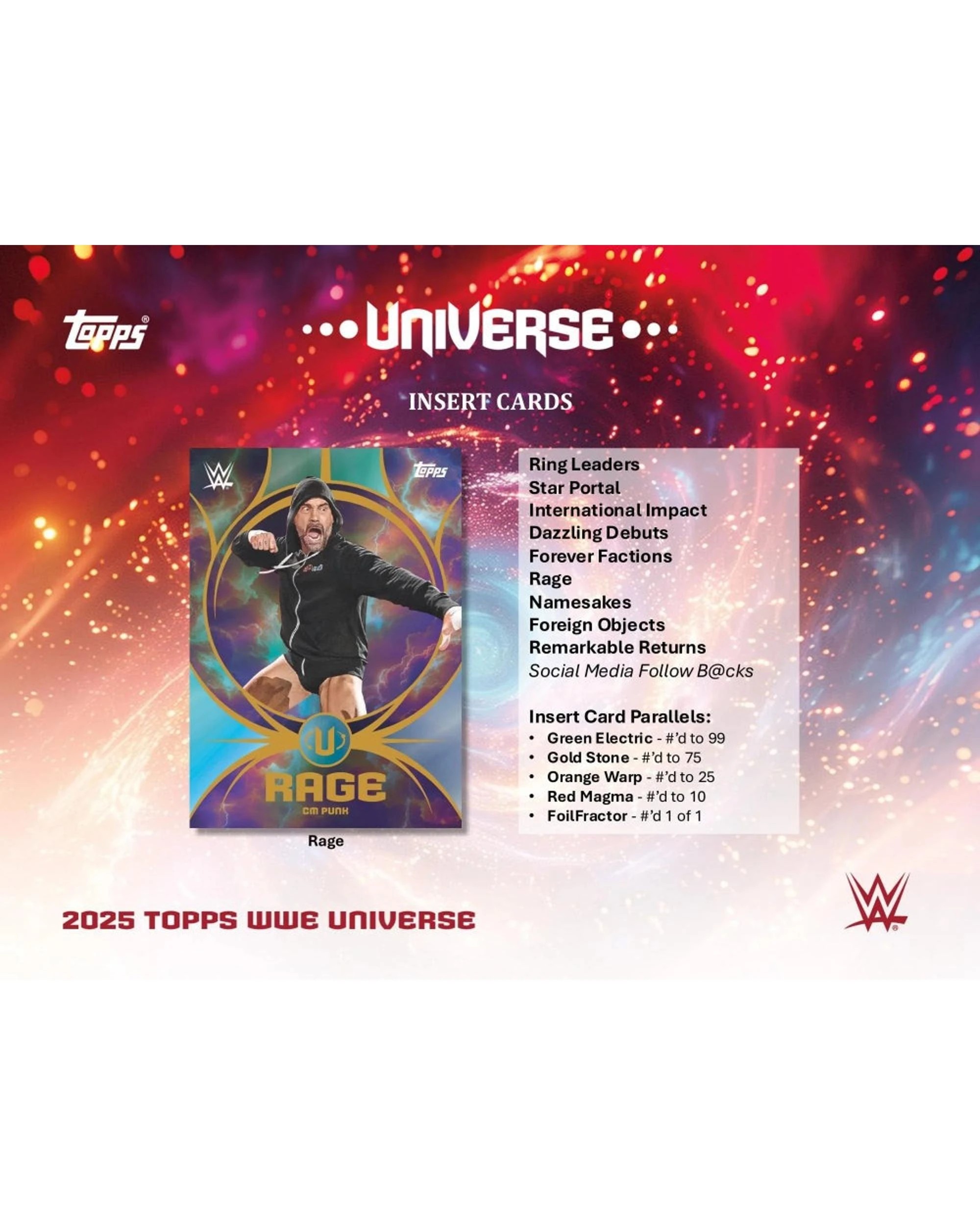 3 Topps WWE Universe Wrestling Hobby Box, 3 of 10