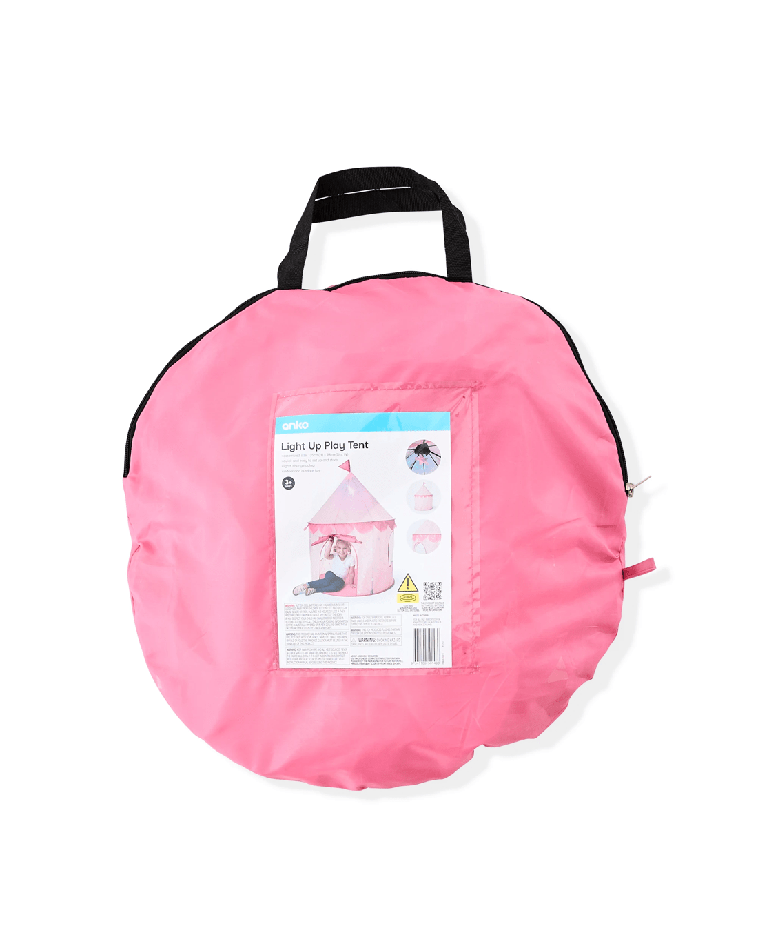 9 Light Up Play Tent - Pink, 9 of 10