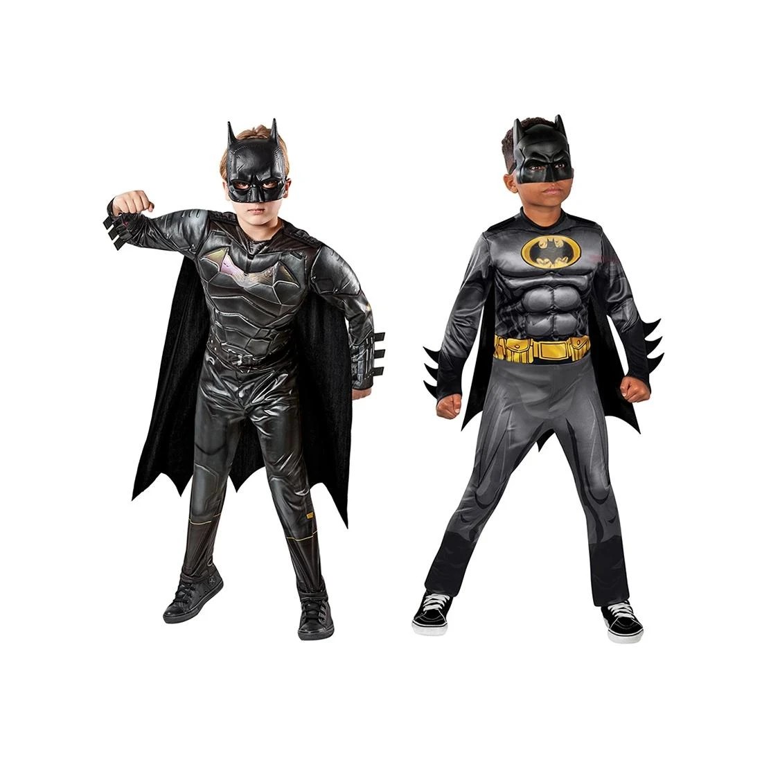 1 DC Comics Batman Deluxe Kids Costume - Assorted - Black, 1 of 5