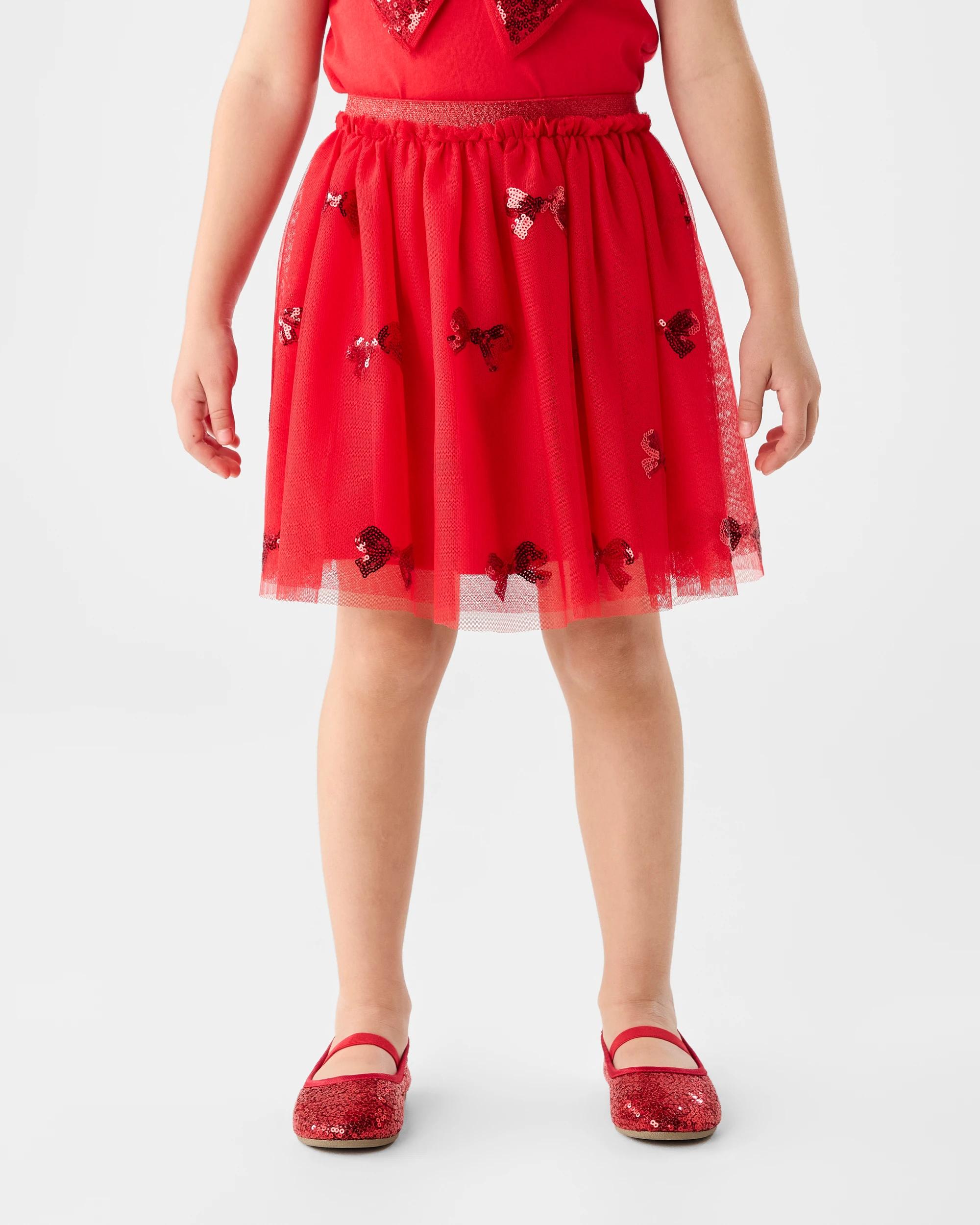 1 Christmas Tutu Skirt Strawberry, 1 of 6