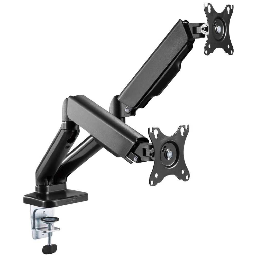1 Brateck Gas Spring Dual Monitor Arm 17"-32", 1 of 10