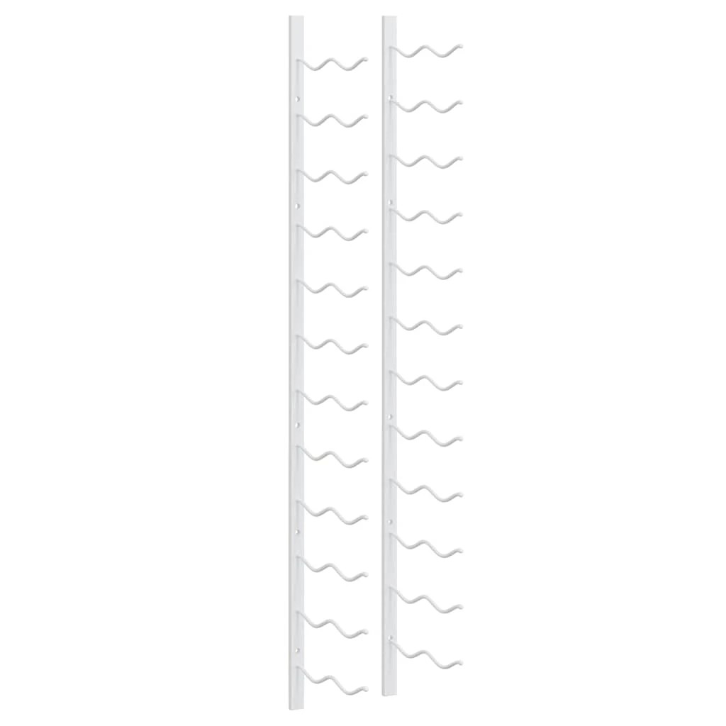 4 Vidaxl Wine Rack Wine Rack, Wine Racks - White, 4 of 9