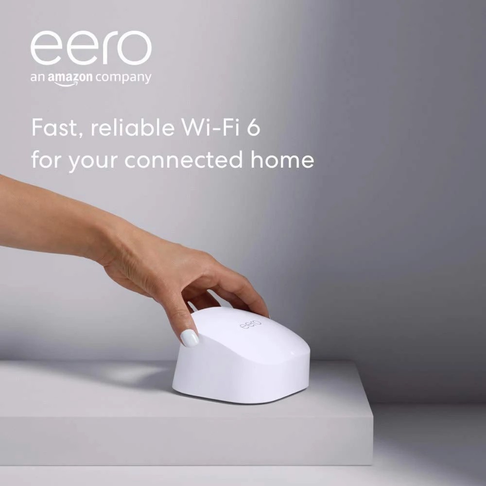 5 Amazon eero 6 TrueMesh WiFi 6 Dual-Band Router, 5 of 10