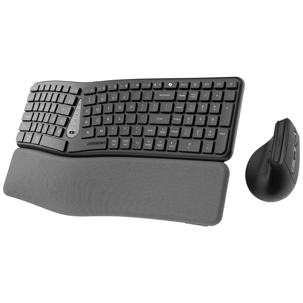 3 J.Burrows MK550 Wireless Ergonomic Keyboard and Mouse Combo, 3 of 5
