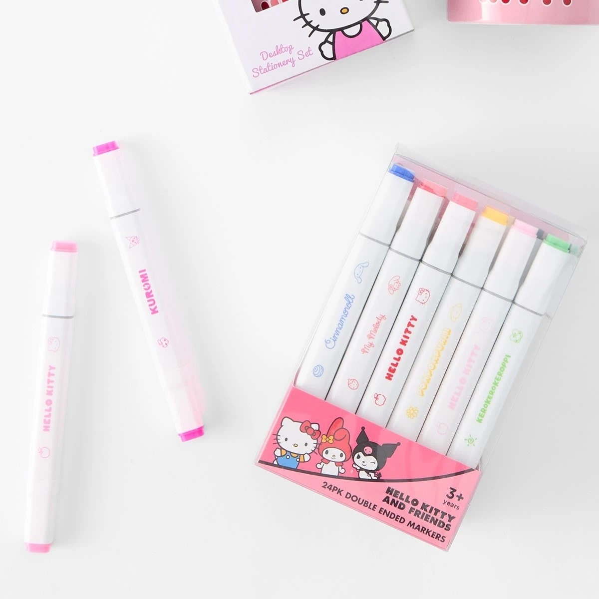 5 24 Pack Hello Kitty and Friends Double Ended Markers, 5 of 5