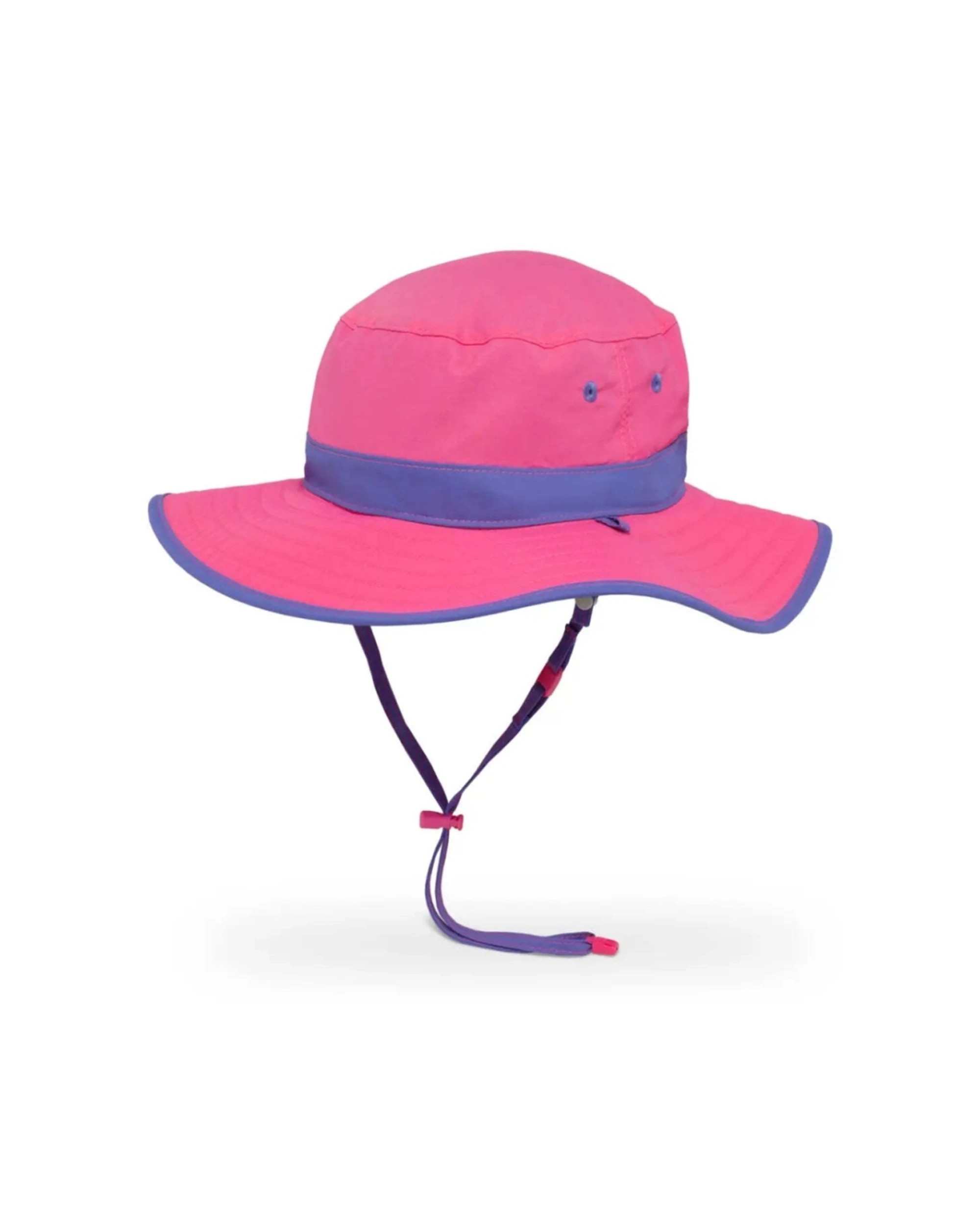 1 Sunday Afternoons Kids Creek Boonie Hat Medium 3-6 Years UPF 50+ Chin Strap Hot Iris - Multi, 1 of 2