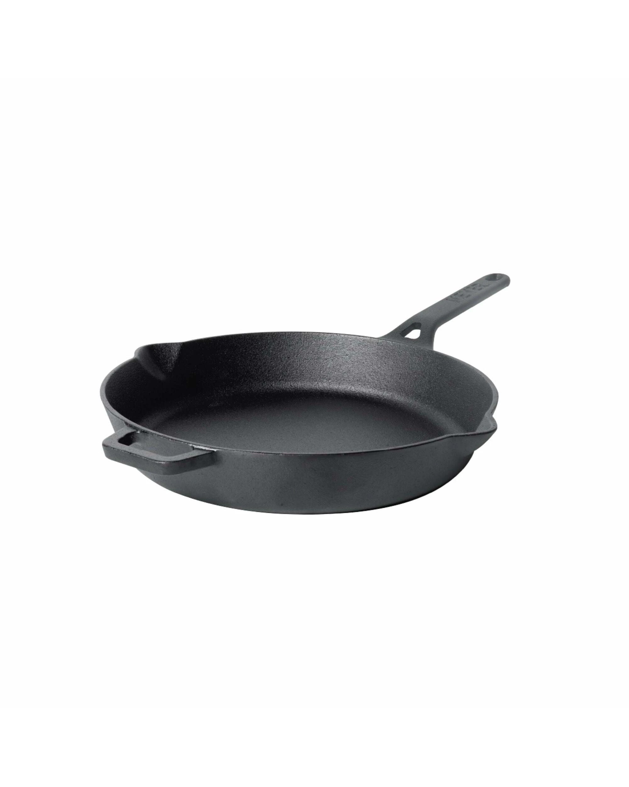 1 Meyer Pre-Seasoned Cast Iron Induction Skillet 26cm - Black, 1 of 1