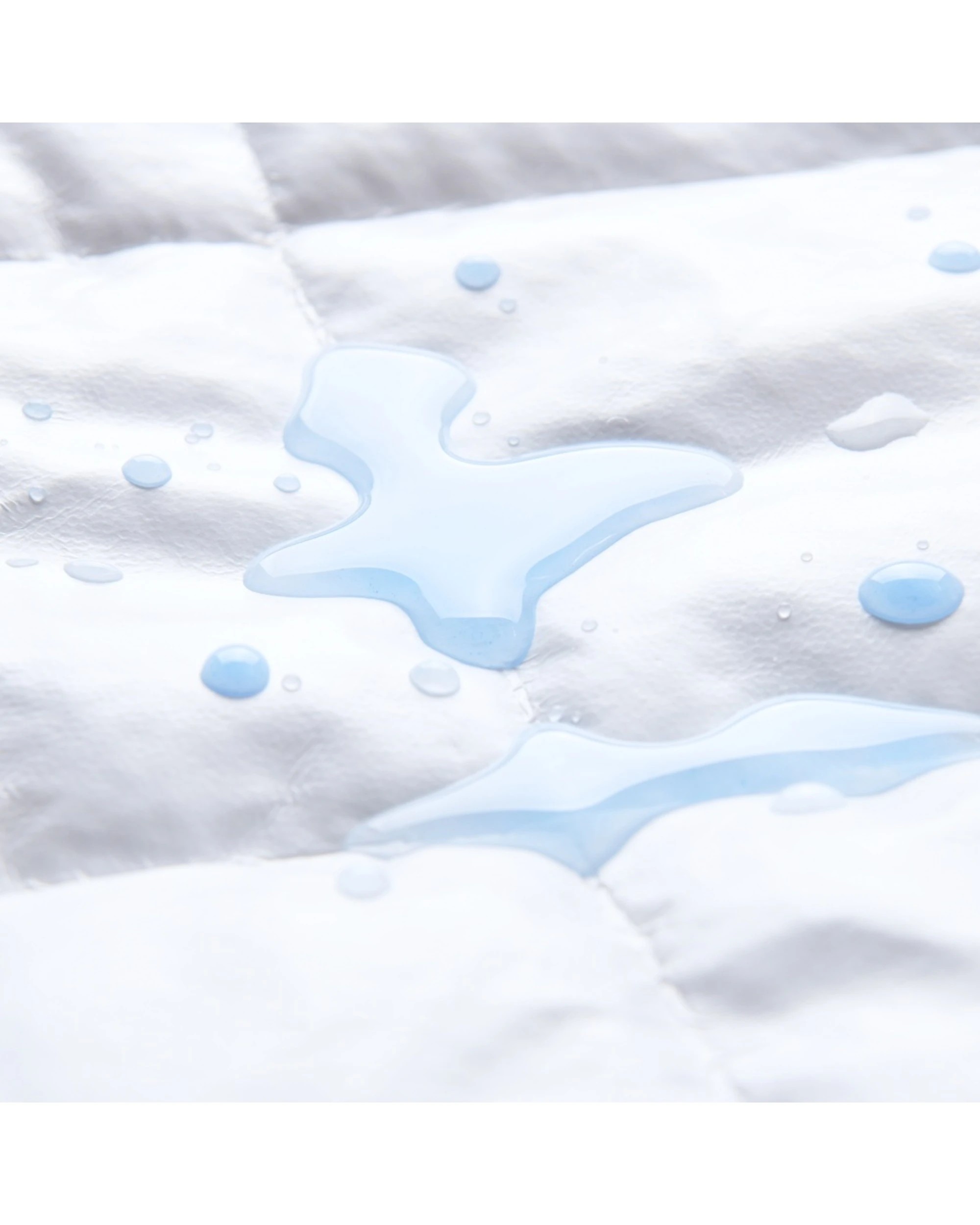 2 Jason Commercial Repreve rPET Waterproof Quilted Mattress Protectors - Single Bed - White, 2 of 2
