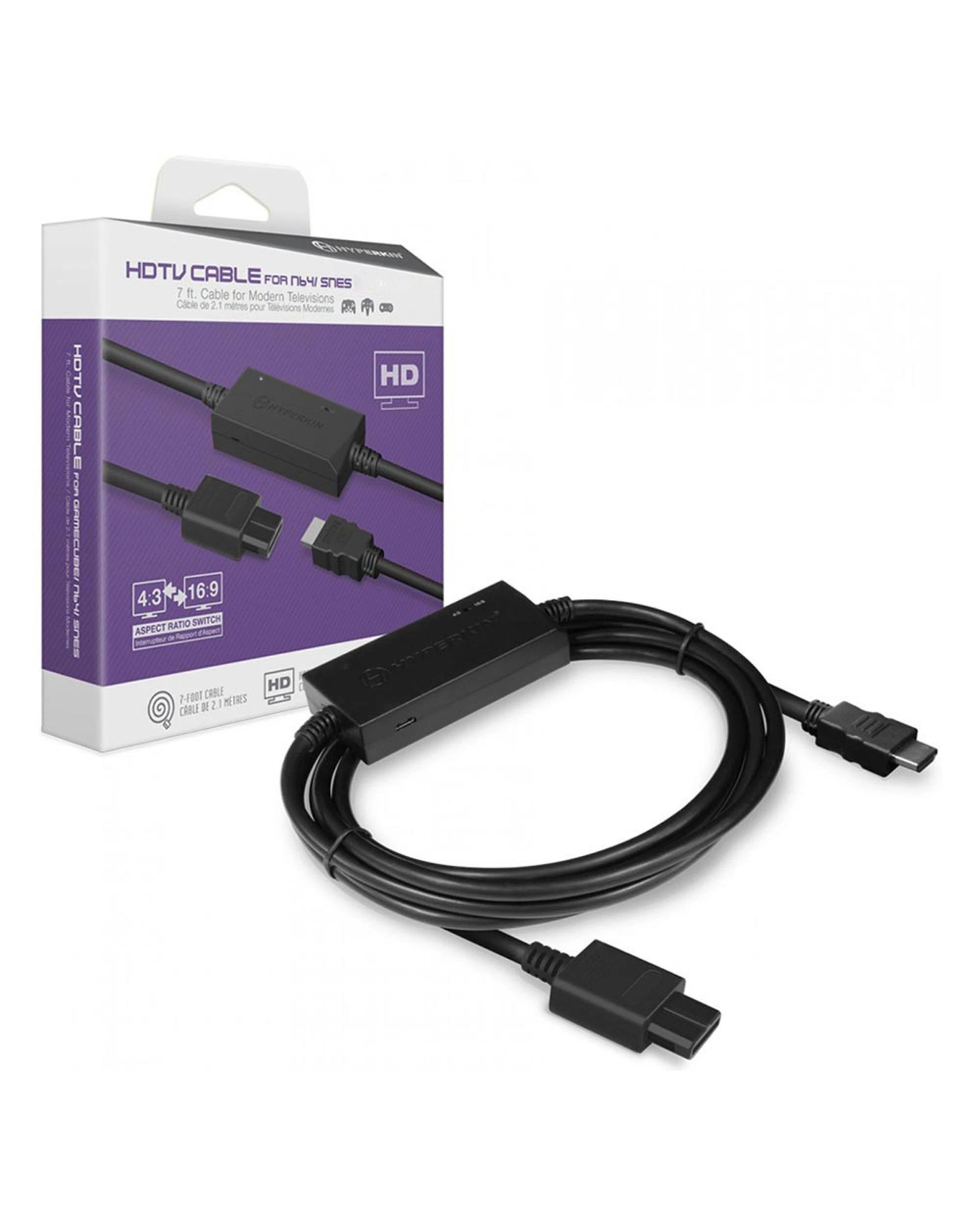 1 Hyperkin HDTV HDMI Cable for N64 and SNES, 1 of 1