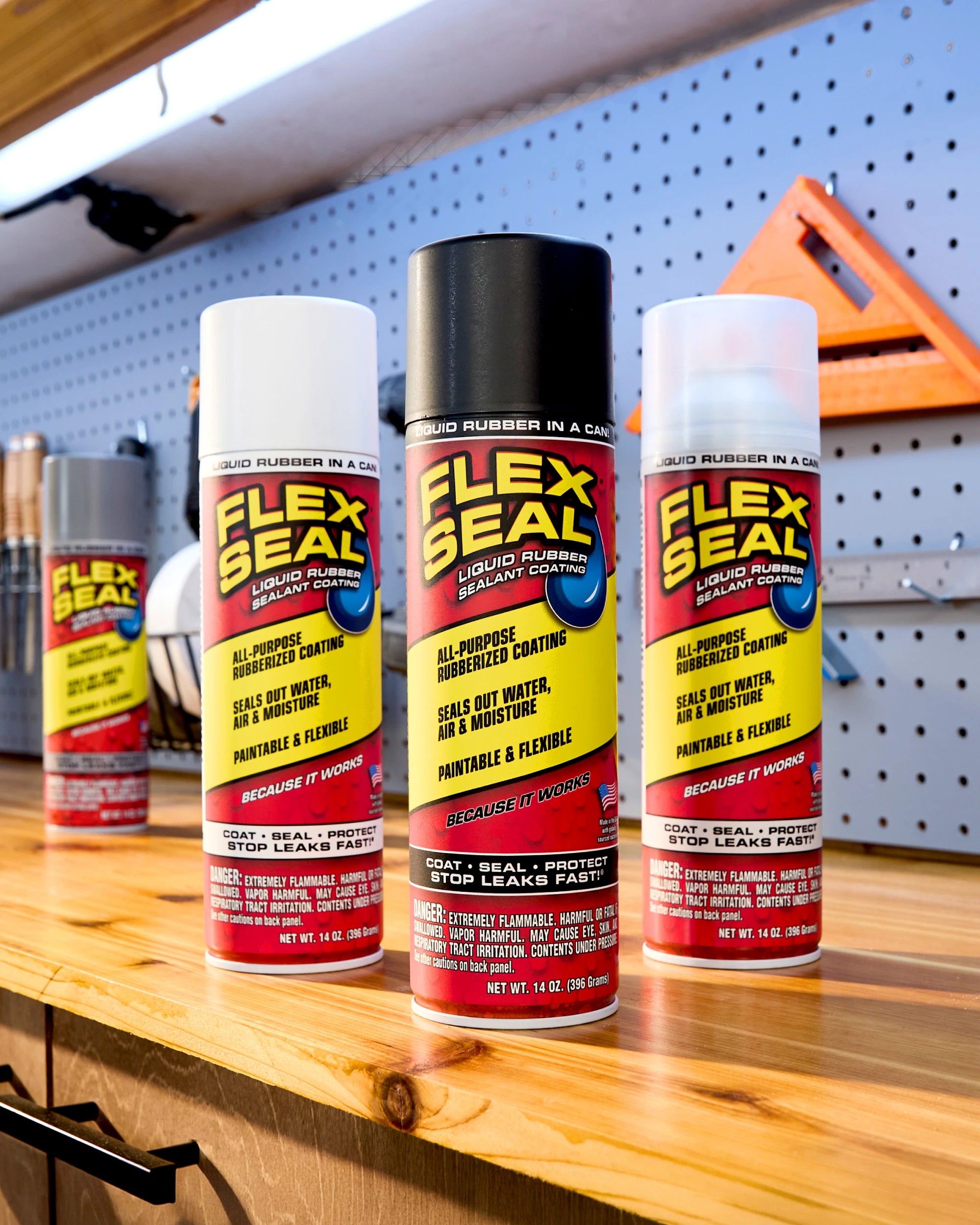 8 Flex Seal Max Waterproof Rubber Spray Sealant, Stop Leaks Instantly - Clear, 8 of 8
