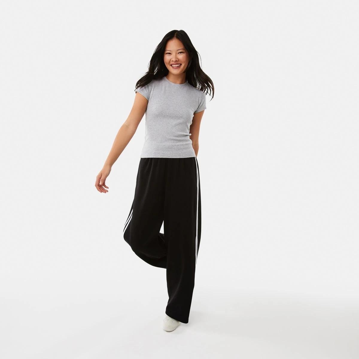 2 Side Stripe Pull On Pants Black, 2 of 6