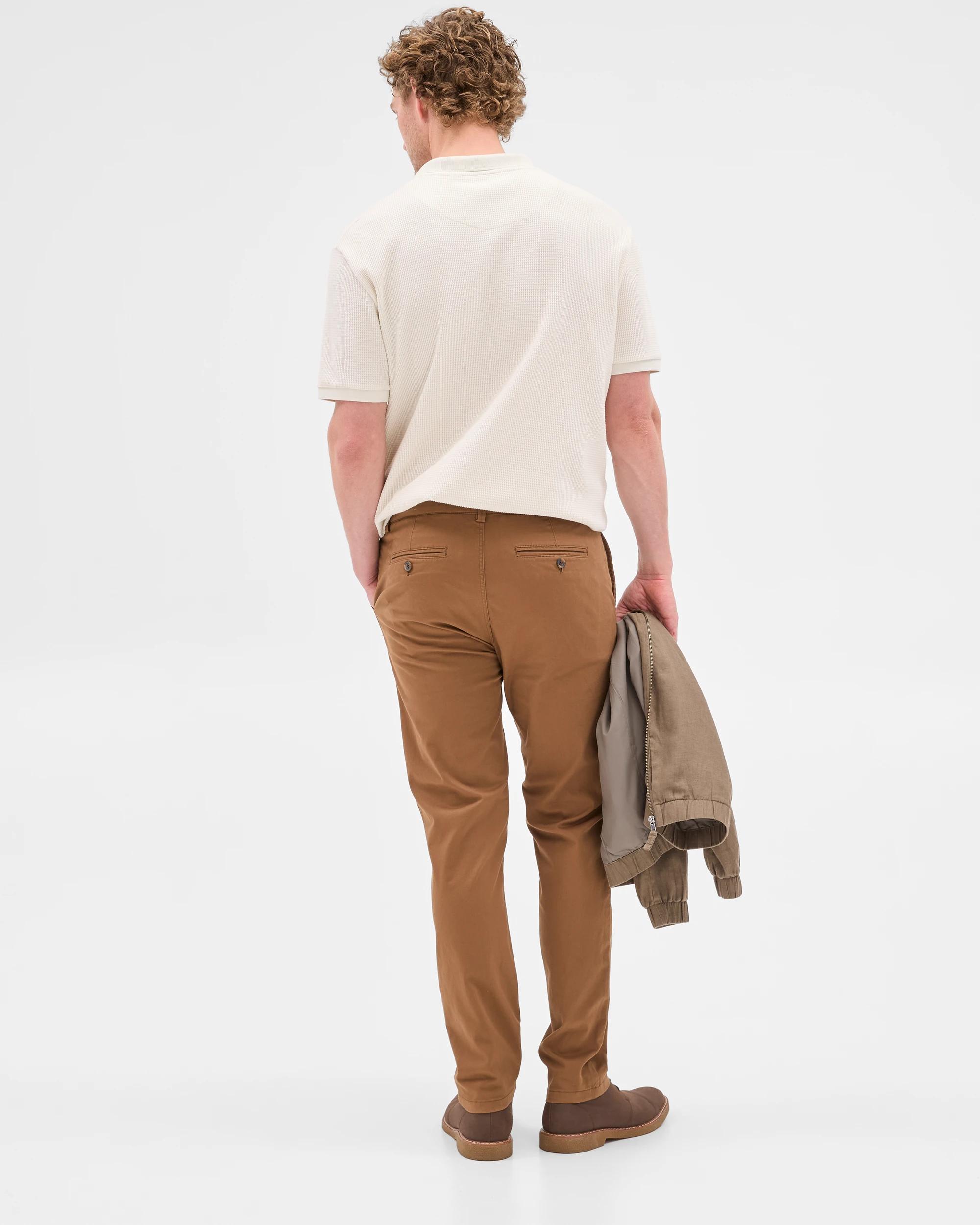 8 Target Australian Cotton Slim Chino Pants SEPIA, 8 of 9