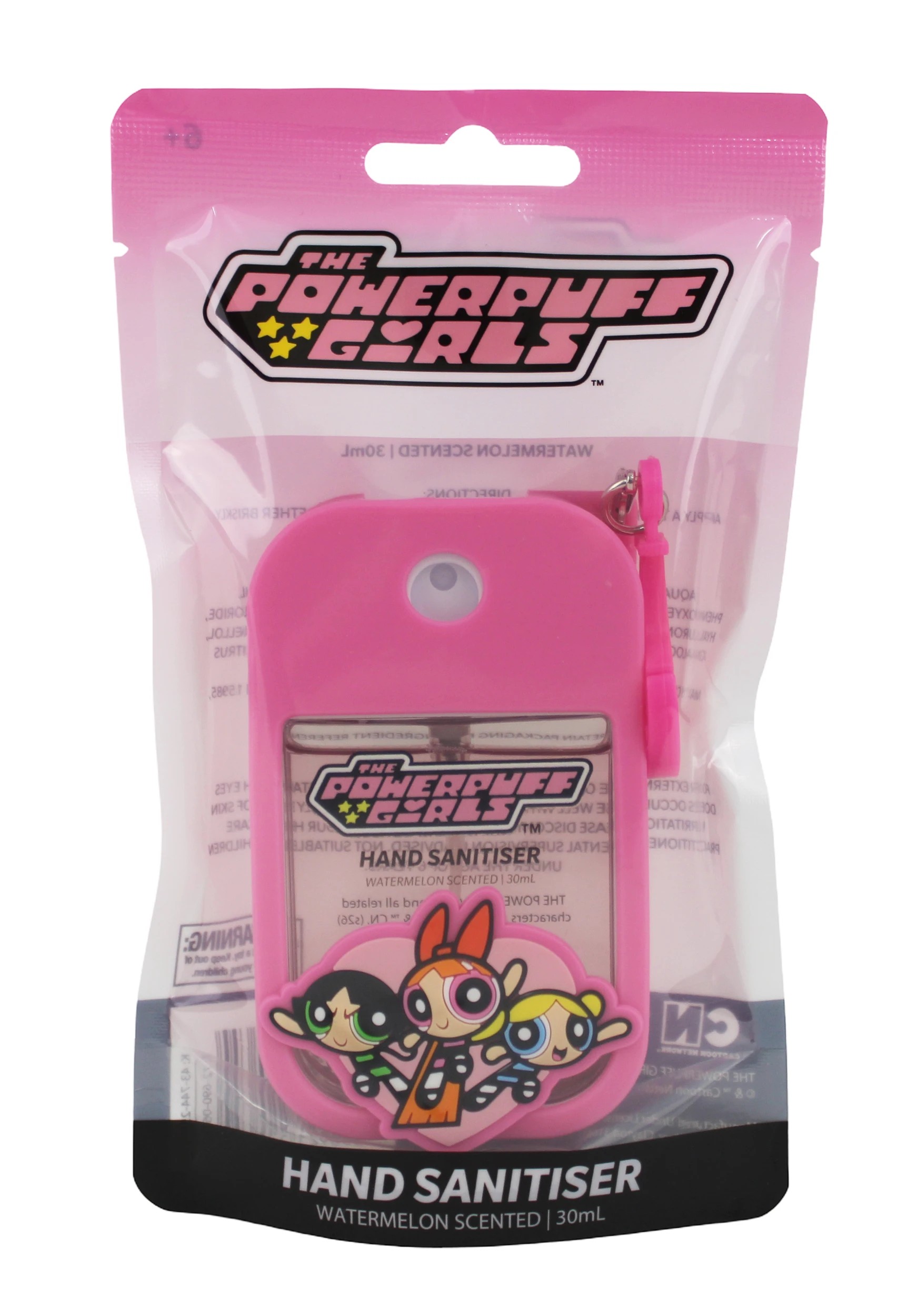 1 The Powerpuff Girls Hand Sanitiser 30ml - Watermelon Scented, 1 of 4