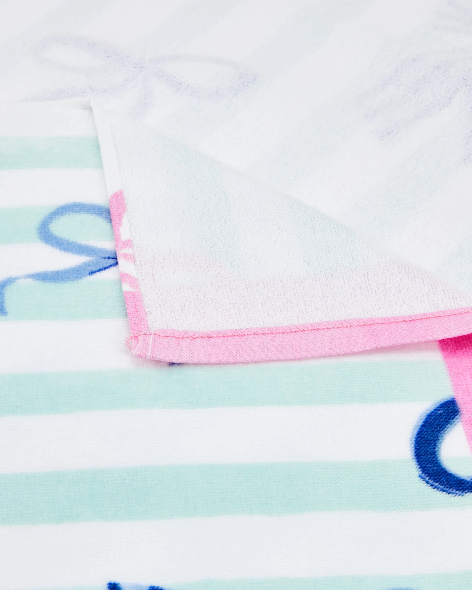 5 Cotton Velour Beach Towel - Bows, 5 of 6