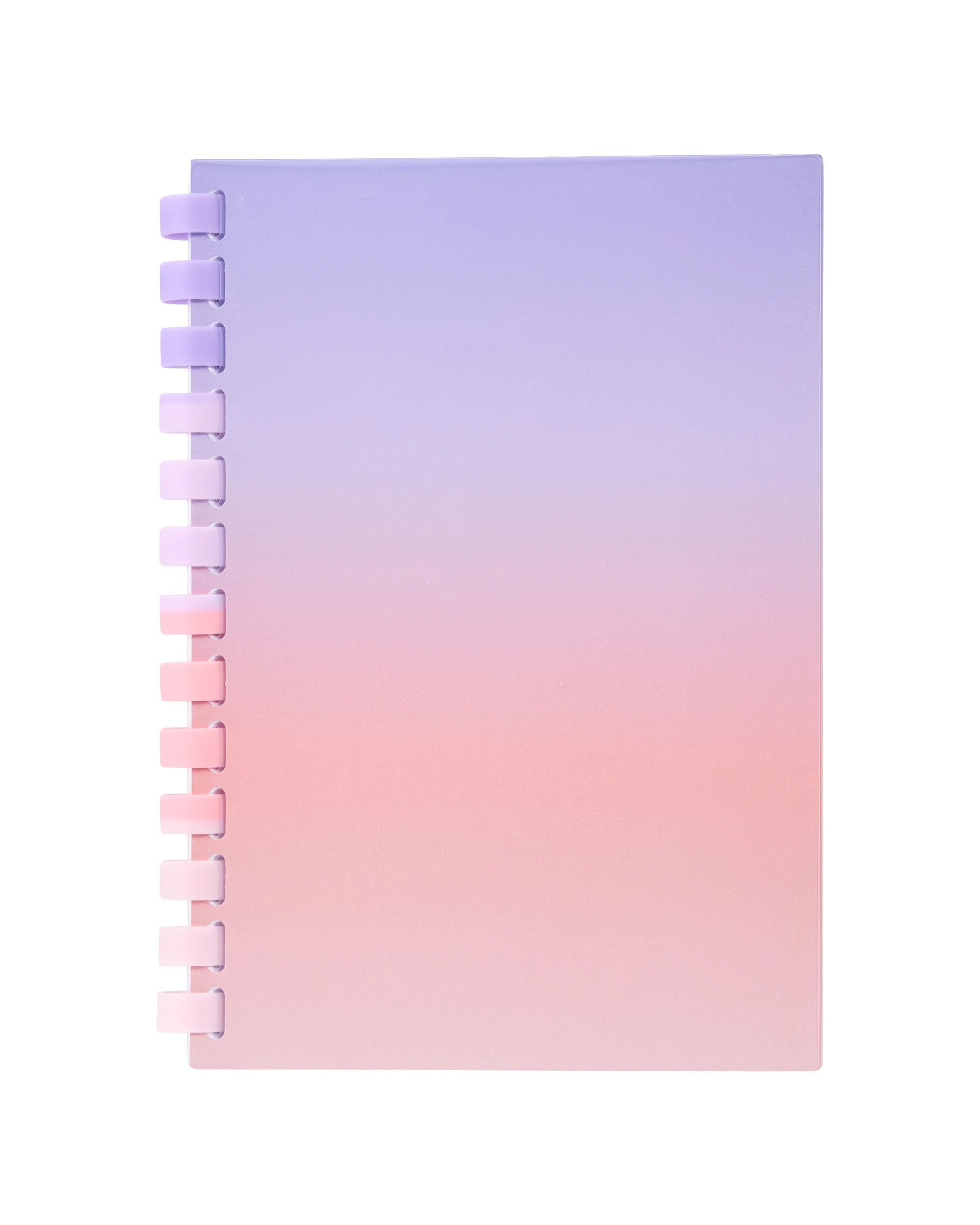 1 Colour Notebook - Pink and Purple, 1 of 4