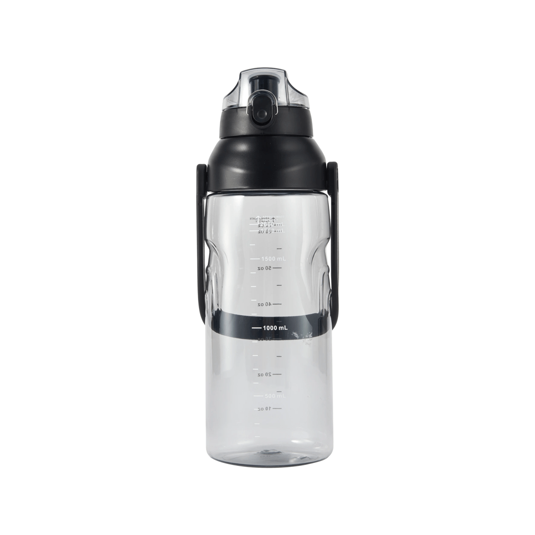 1 2L Grey Drink Bottle with Handle, 1 of 7