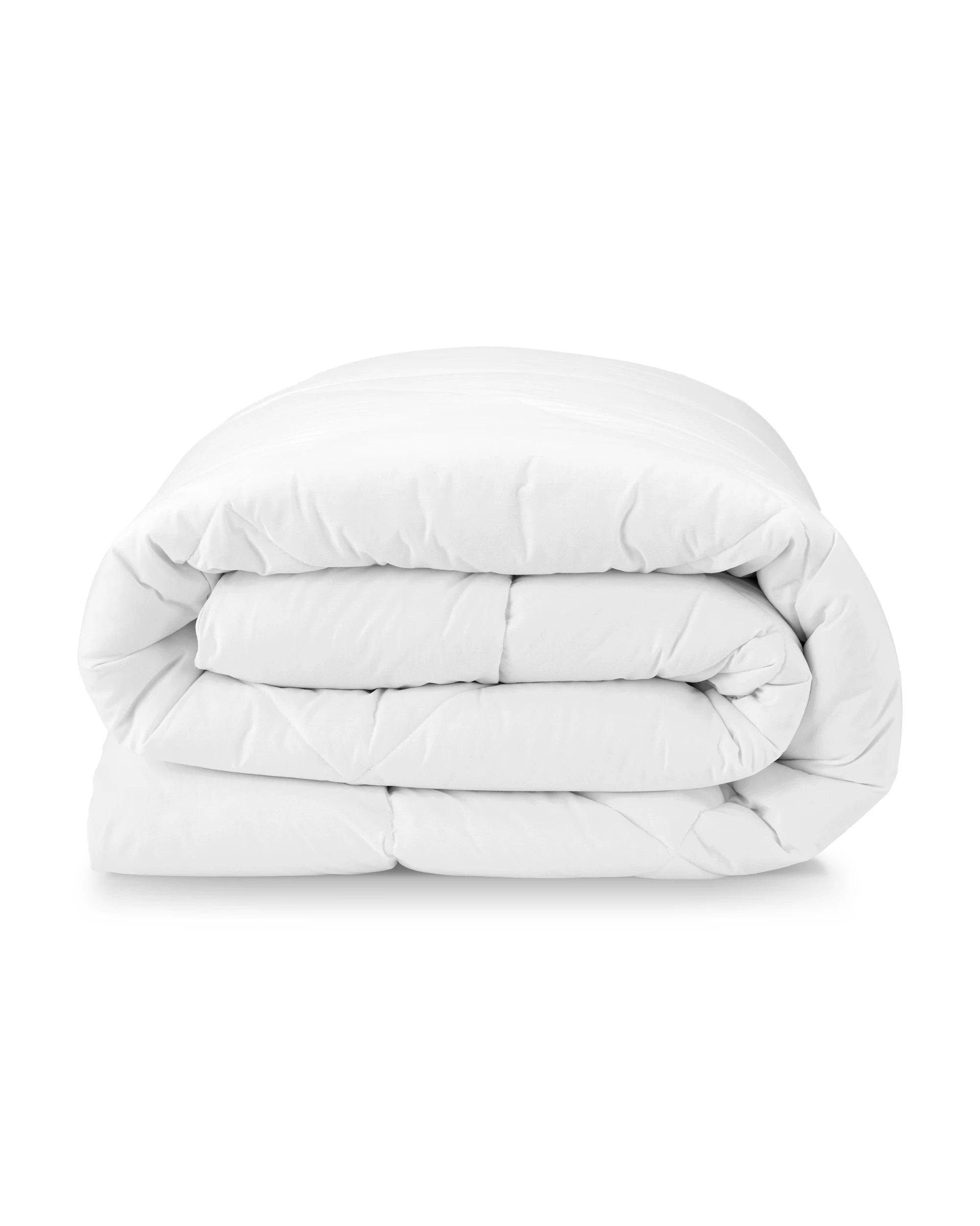 1 Winter Australian Wool Quilt - Queen Bed, White, 1 of 5