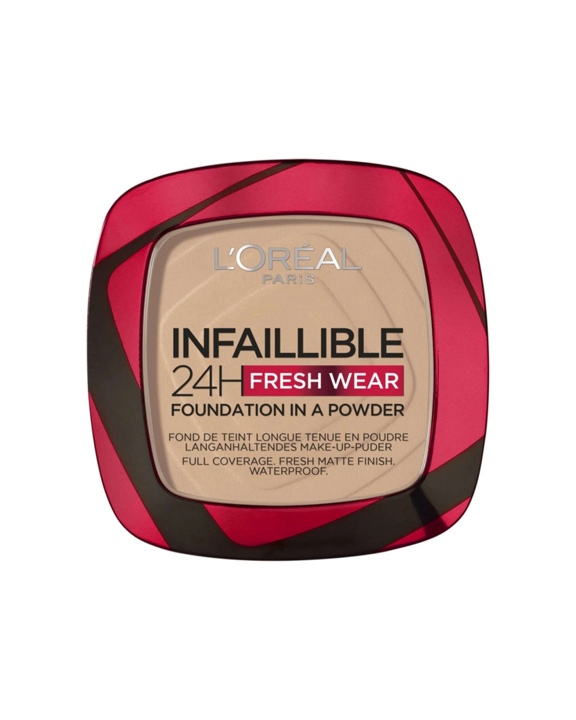 1 Loreal Infallible 24hr Fresh Wear Powder Foundation - 130 True Beige, 1 of 4
