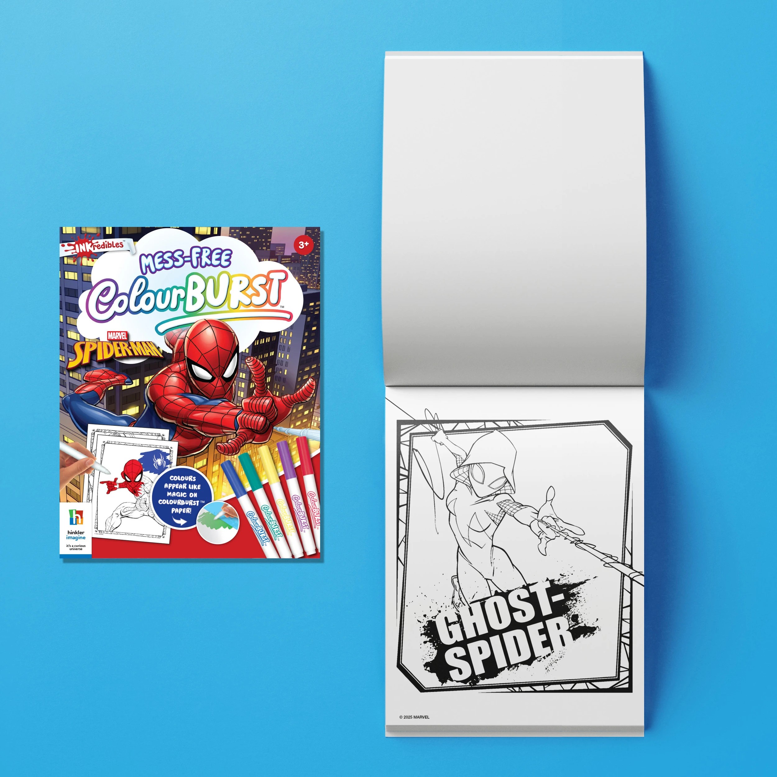 6 INKredibles Marvel Spider-Man Mess-Free Activity Kit - Book, 6 of 9
