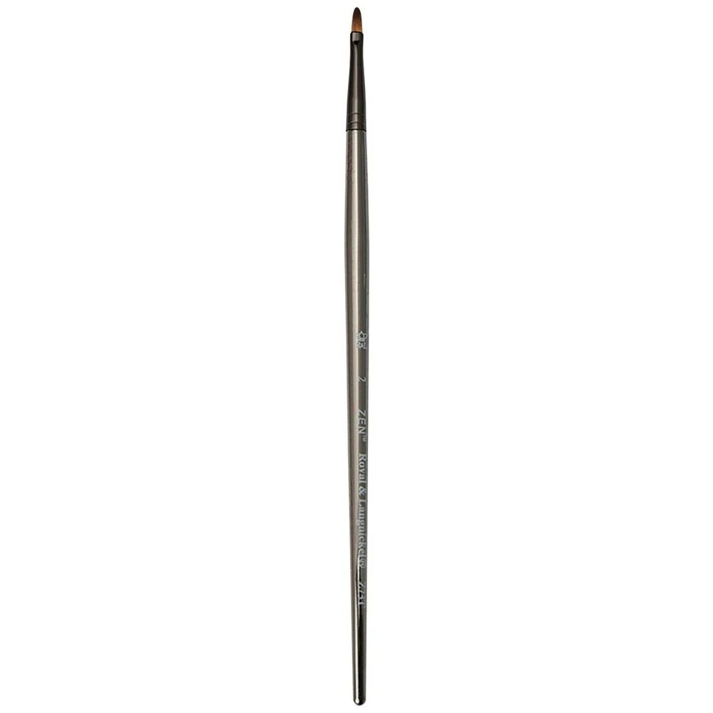 1 Royal & Langnickel Zen Series 73 Paintbrush Filbert Size 2, 1 of 1