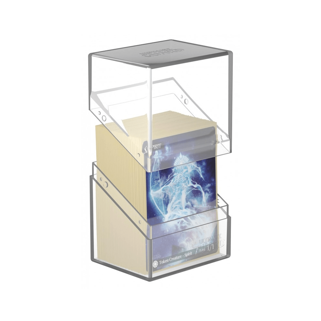 6 Ultimate Guard Boulder 80+ Deck Case - Clear, 6 of 6