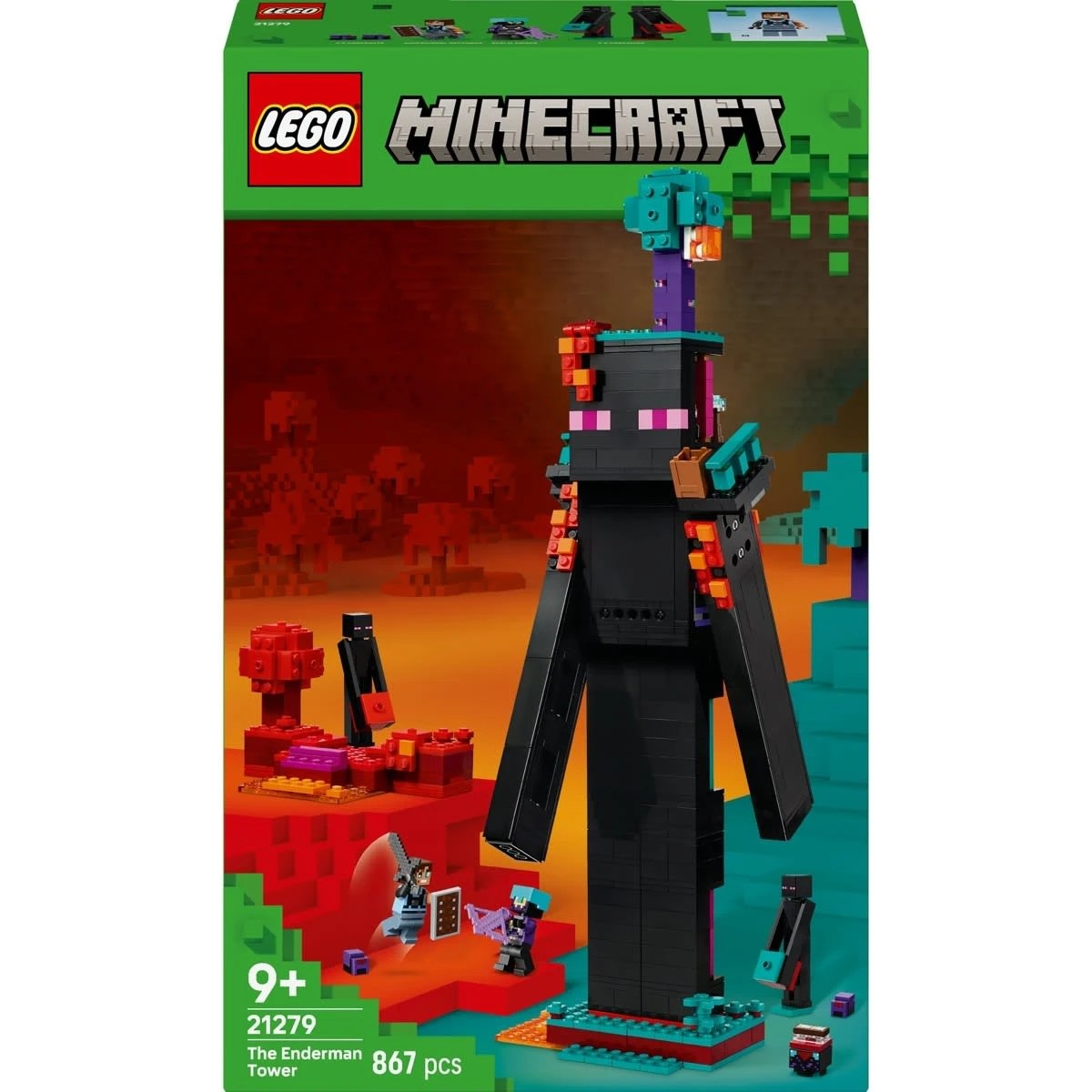 1 LEGO Minecraft The Enderman Tower 21279, 1 of 10