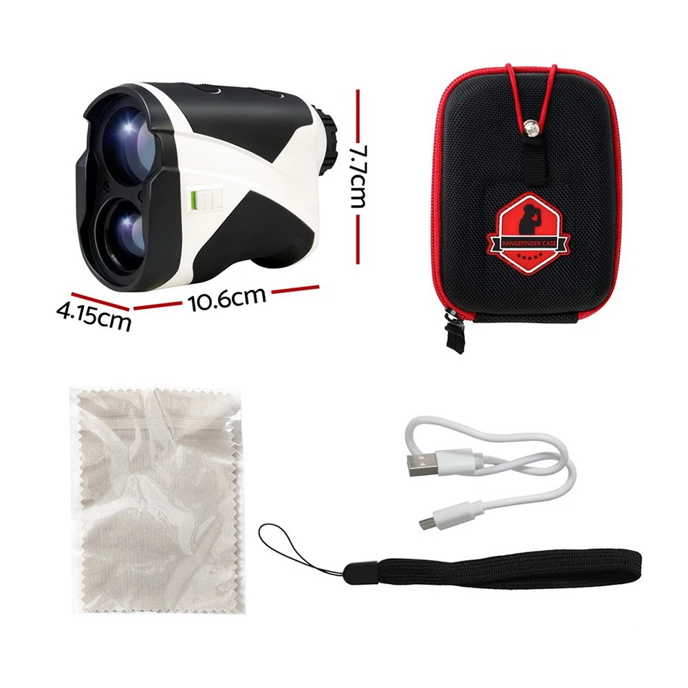 2 Everfit 700M Golf Rangefinder Slope On/Off Vibration Alert - White, 2 of 4