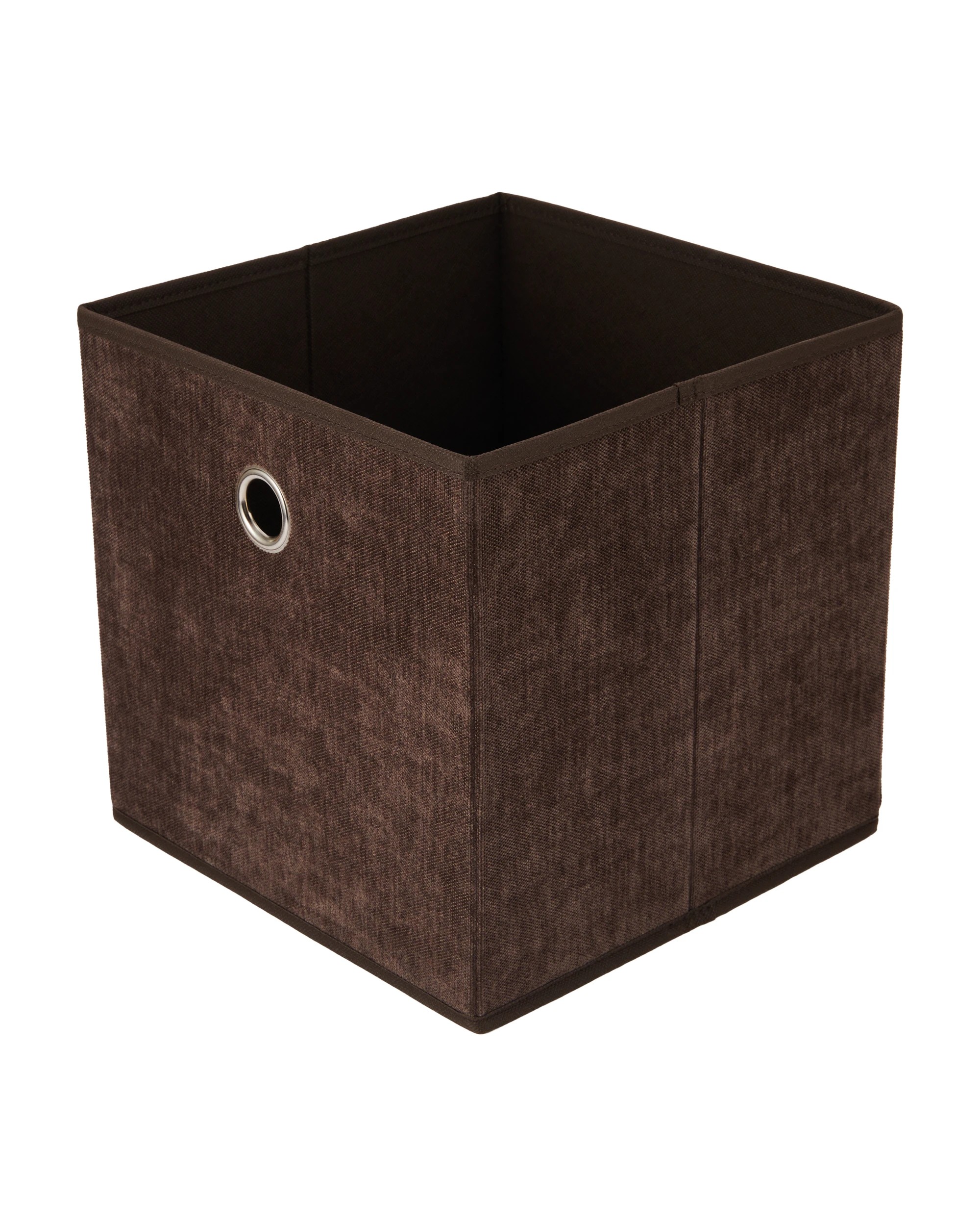 1 Collapsible Storage Cube - Chocolate, 1 of 7