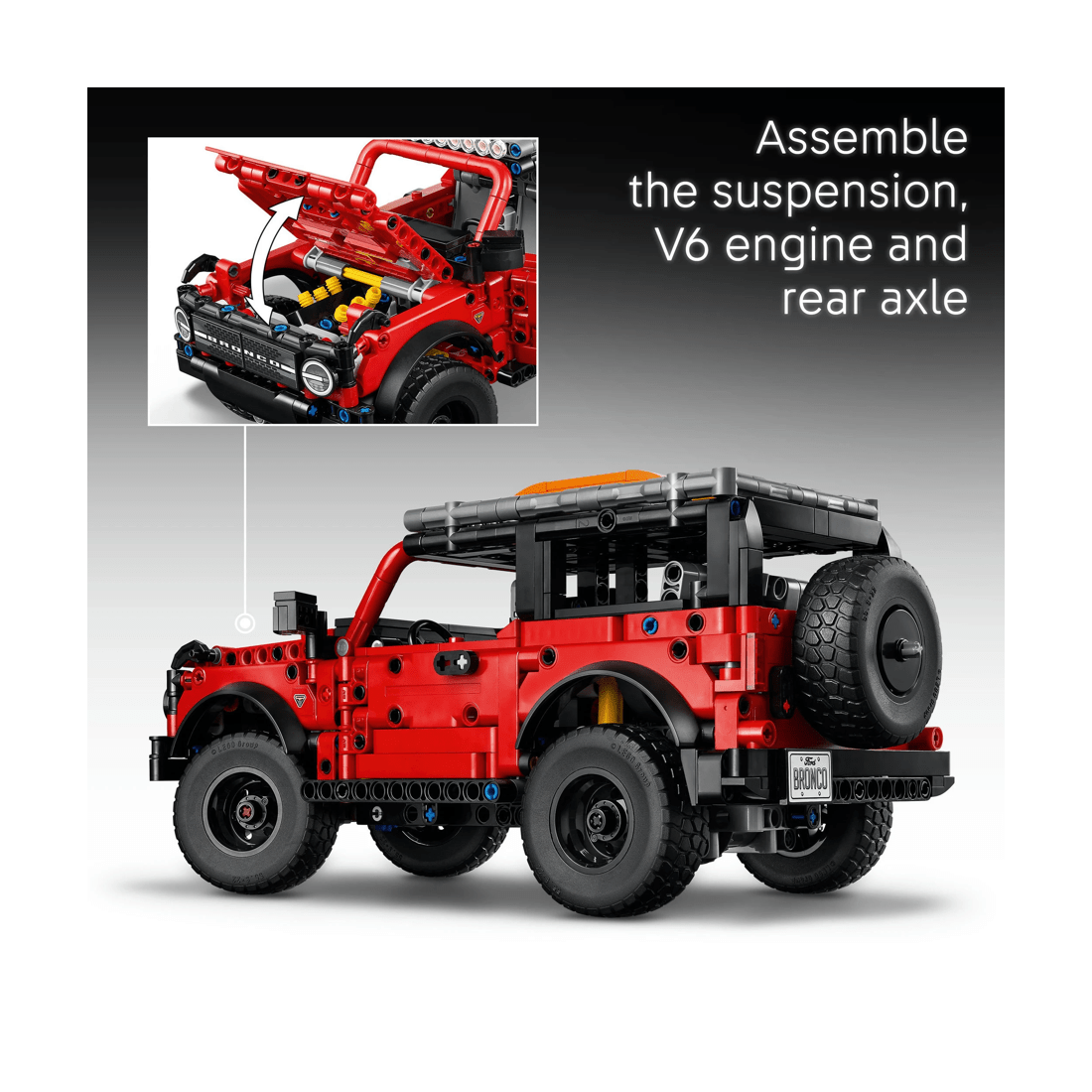 4 LEGO Technic Ford Bronco SUV 42213, 4 of 10