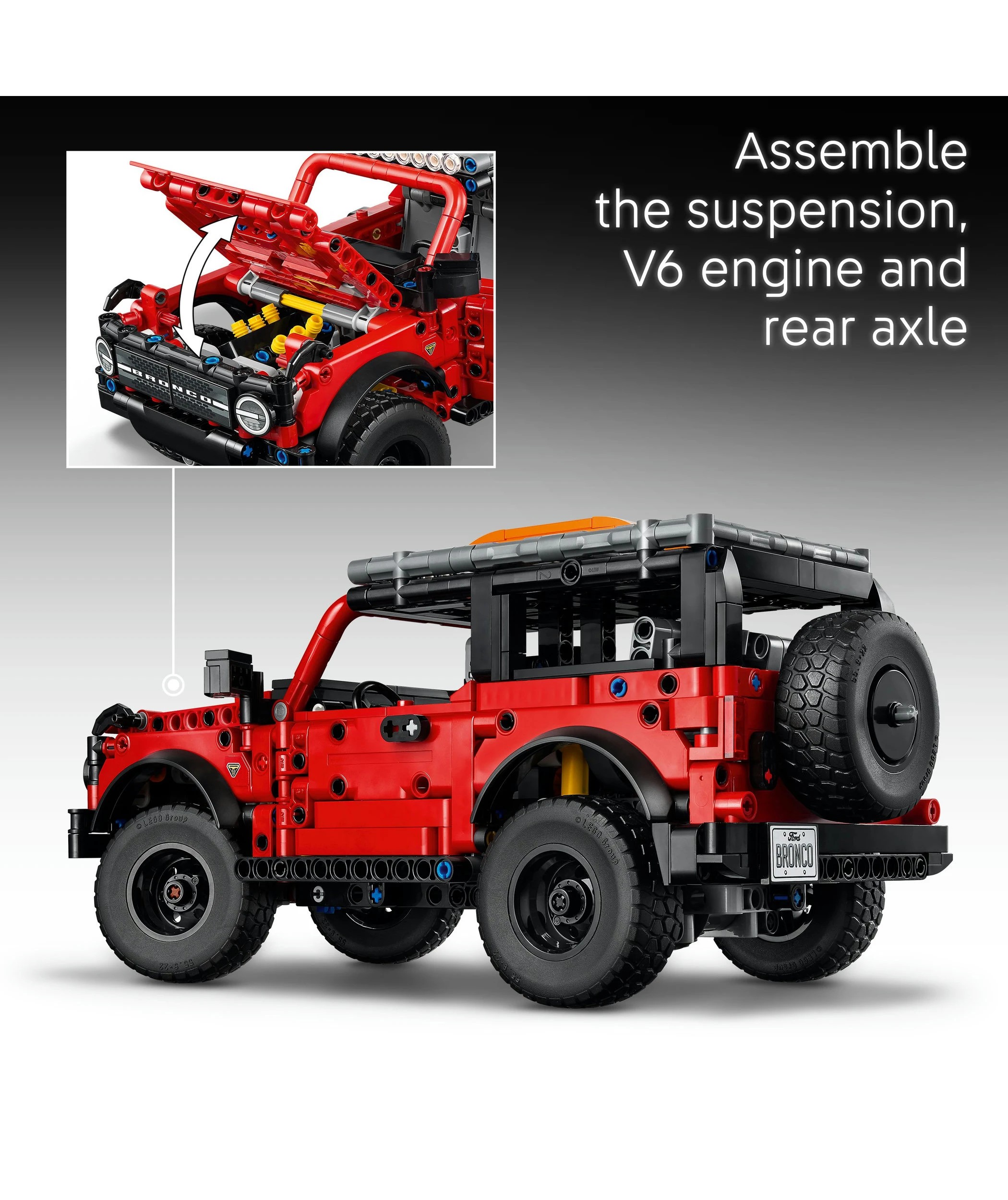 4 LEGO Technic Ford Bronco SUV 42213, 4 of 10