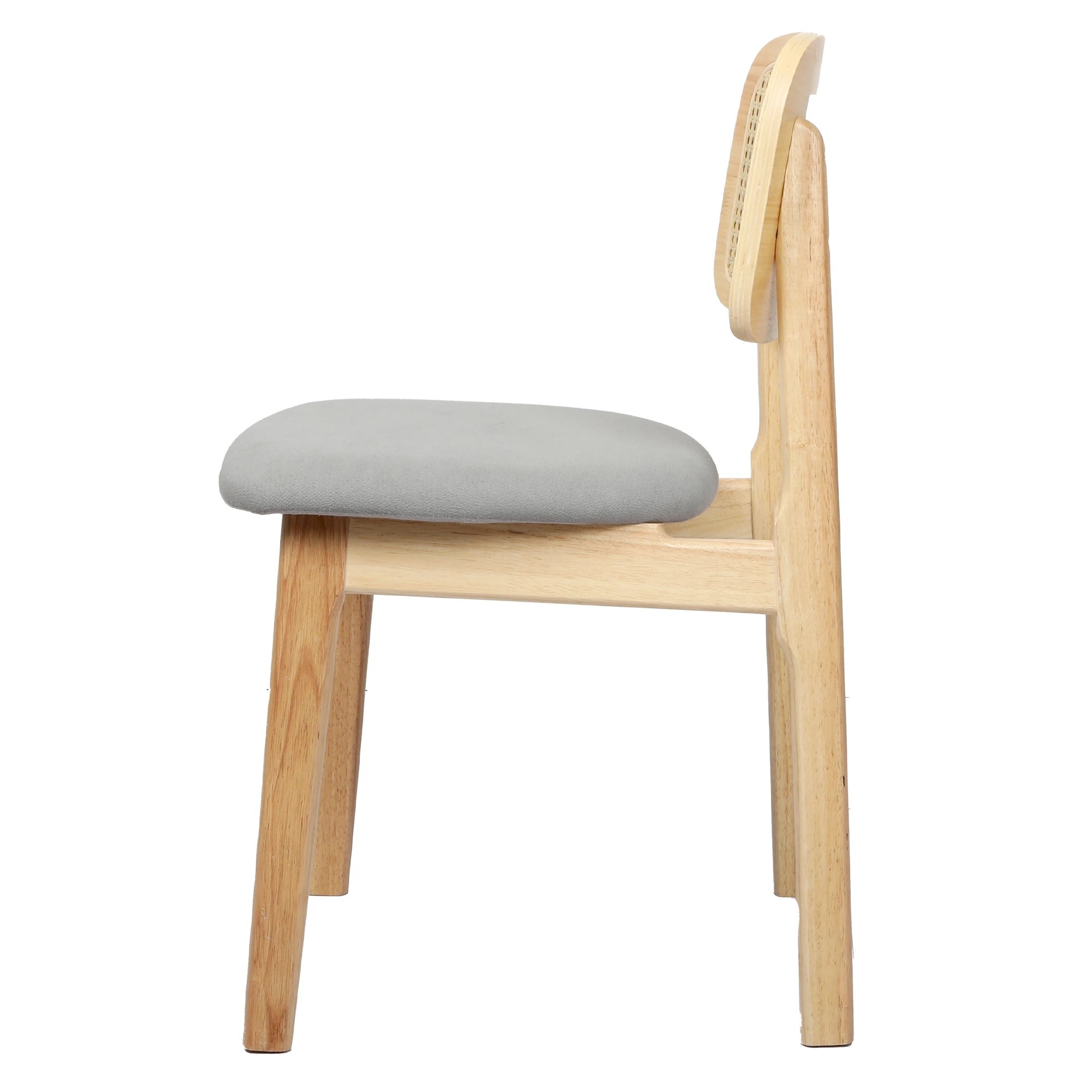 1 Levede Set Of 4 Rattan Dining Chairs - Natural, 1 of 5