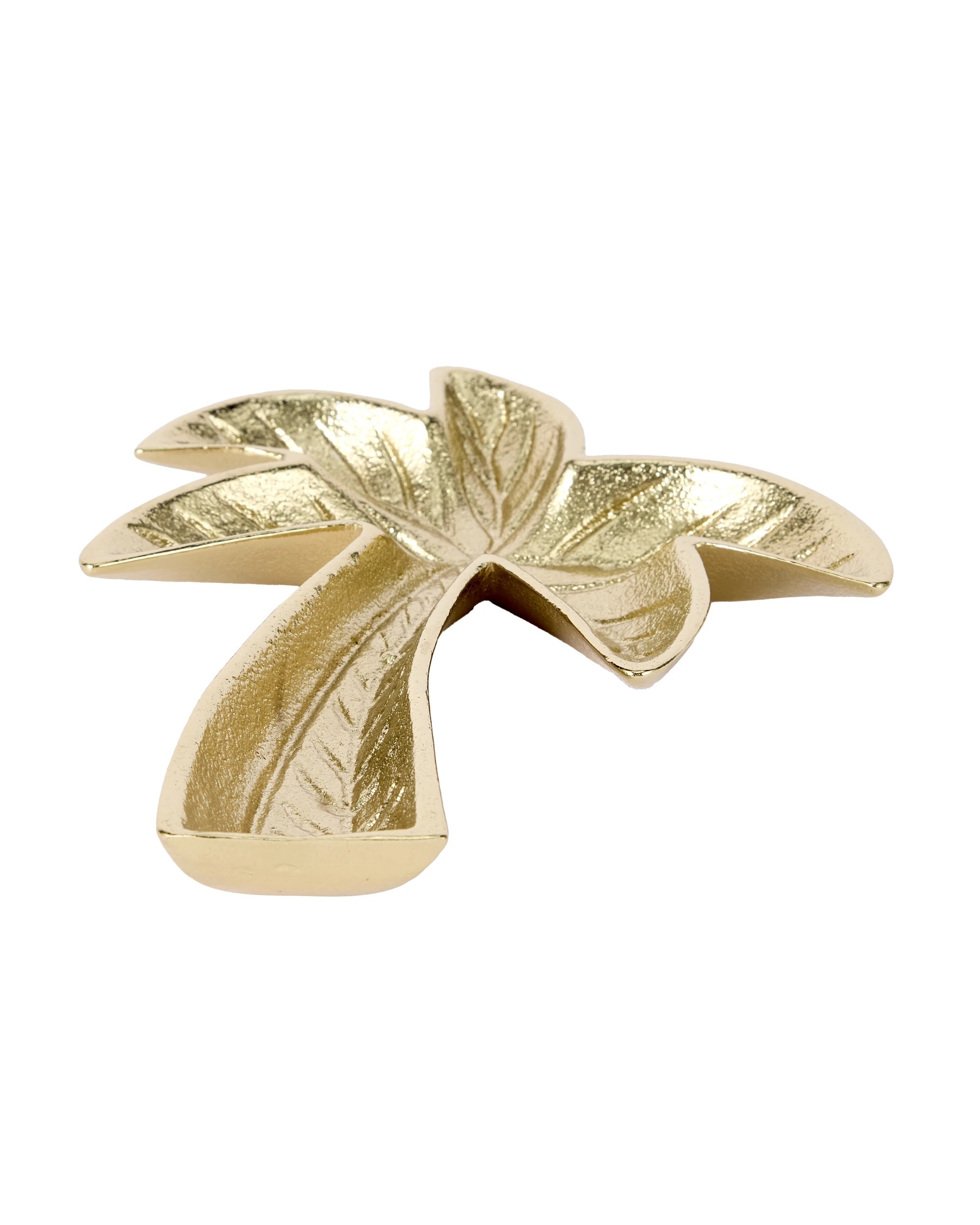 2 Brass Palm Trinket Tray, 2 of 6