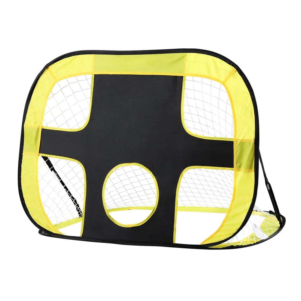 1 Everfit Portable Football Net Soccer Goal Rebound Target Hitter Training - Green, 1 of 6