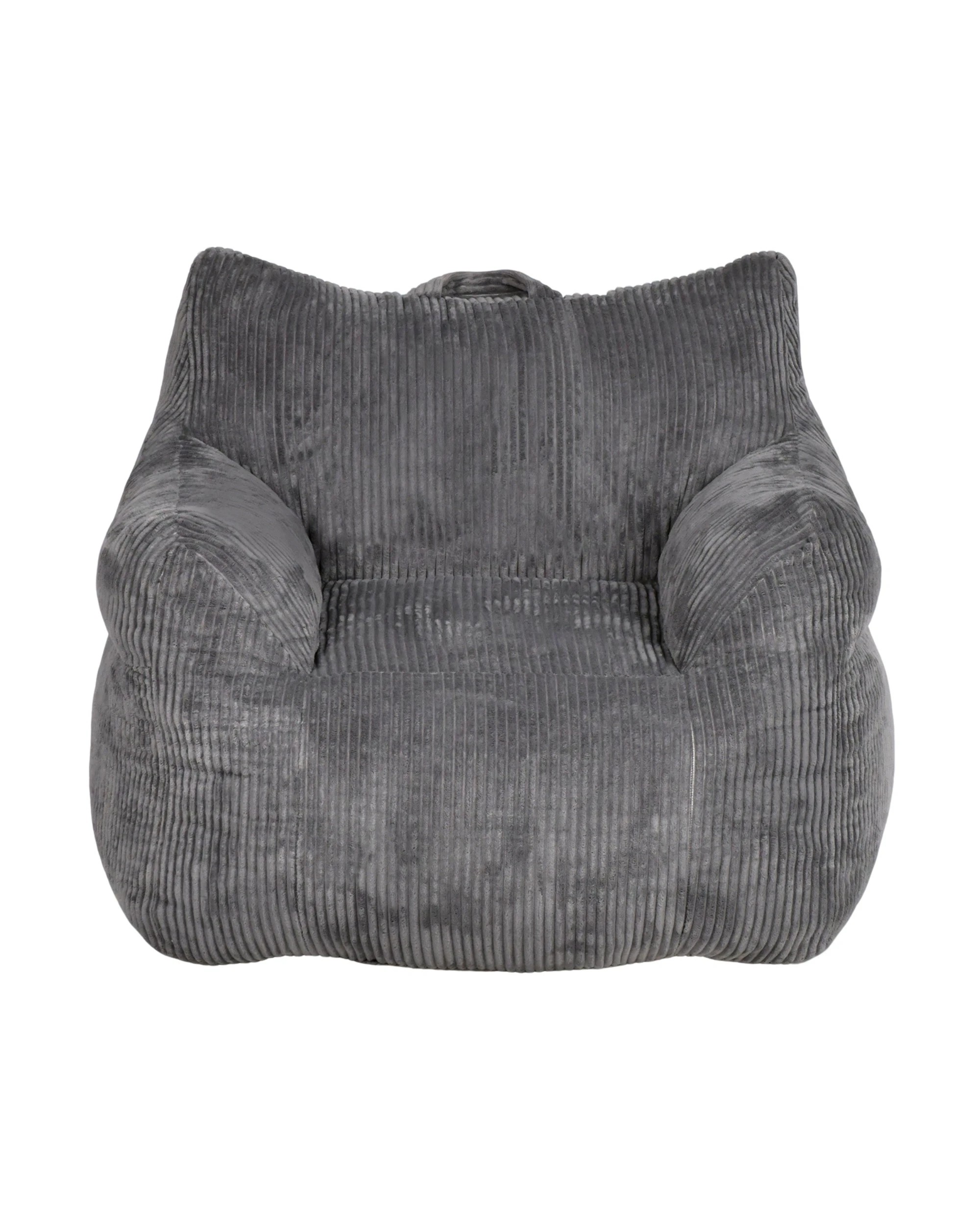 5 Advwin Bean Bag Chair Sofa w/ Armrest Handle Adults Teens Corduroy Lazy Floor Sofa, 5 of 8