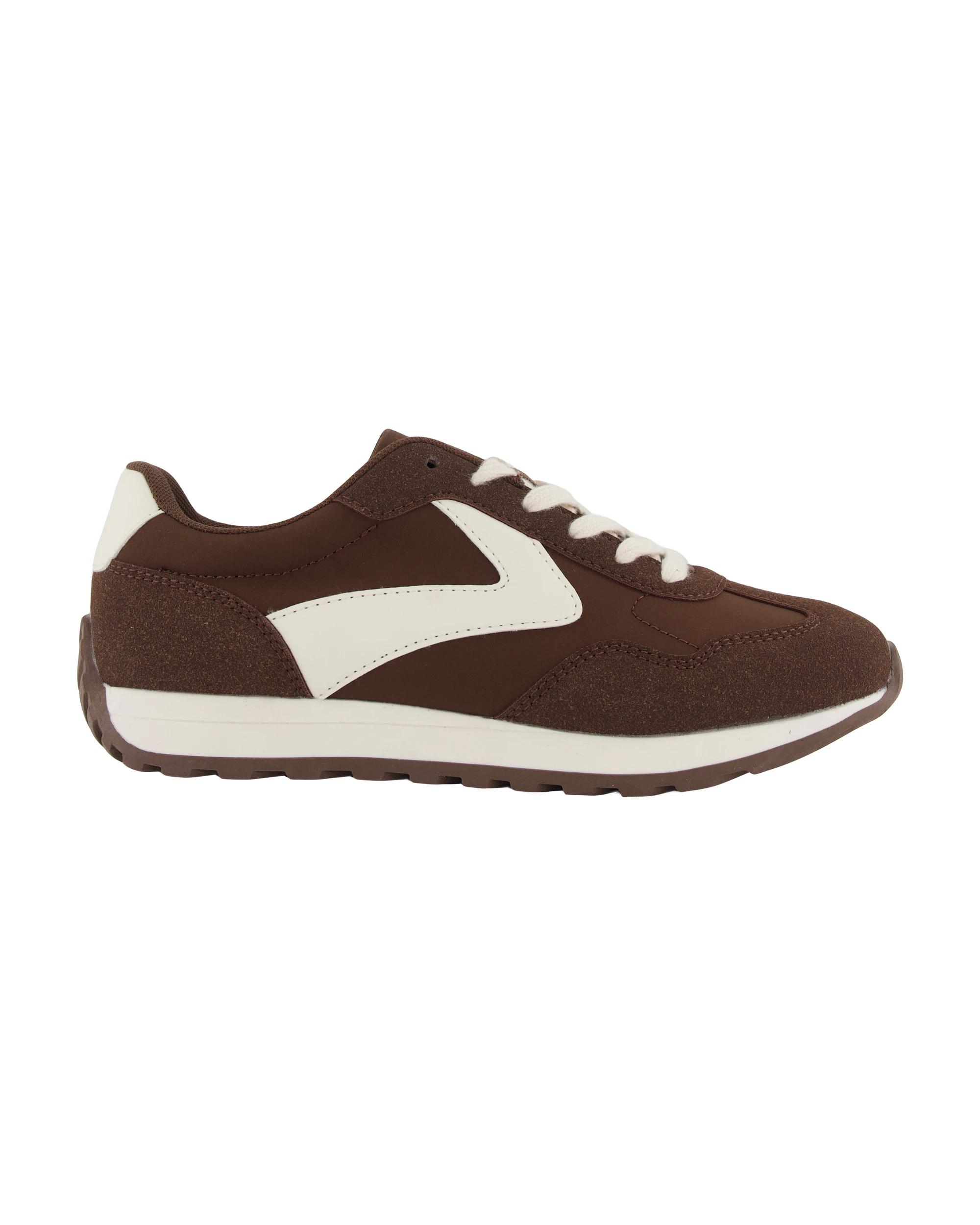 1 Nylon Sneakers Chocolate, 1 of 5