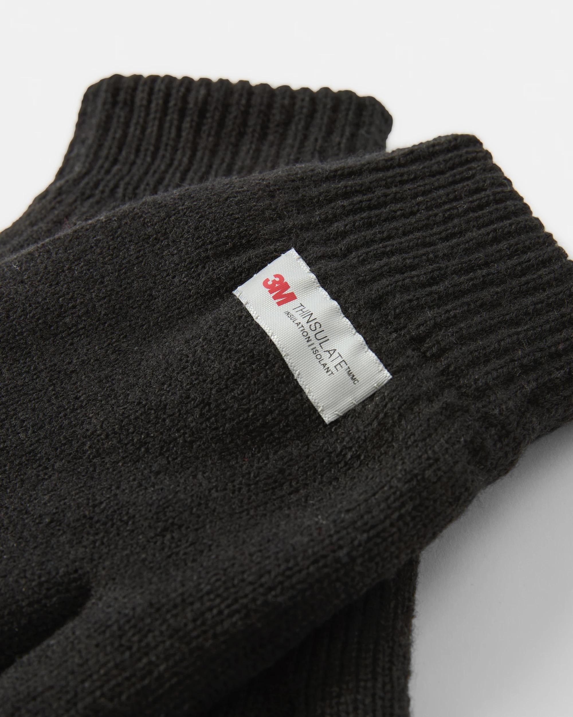 3 Thinsulate Gloves Black, 3 of 3