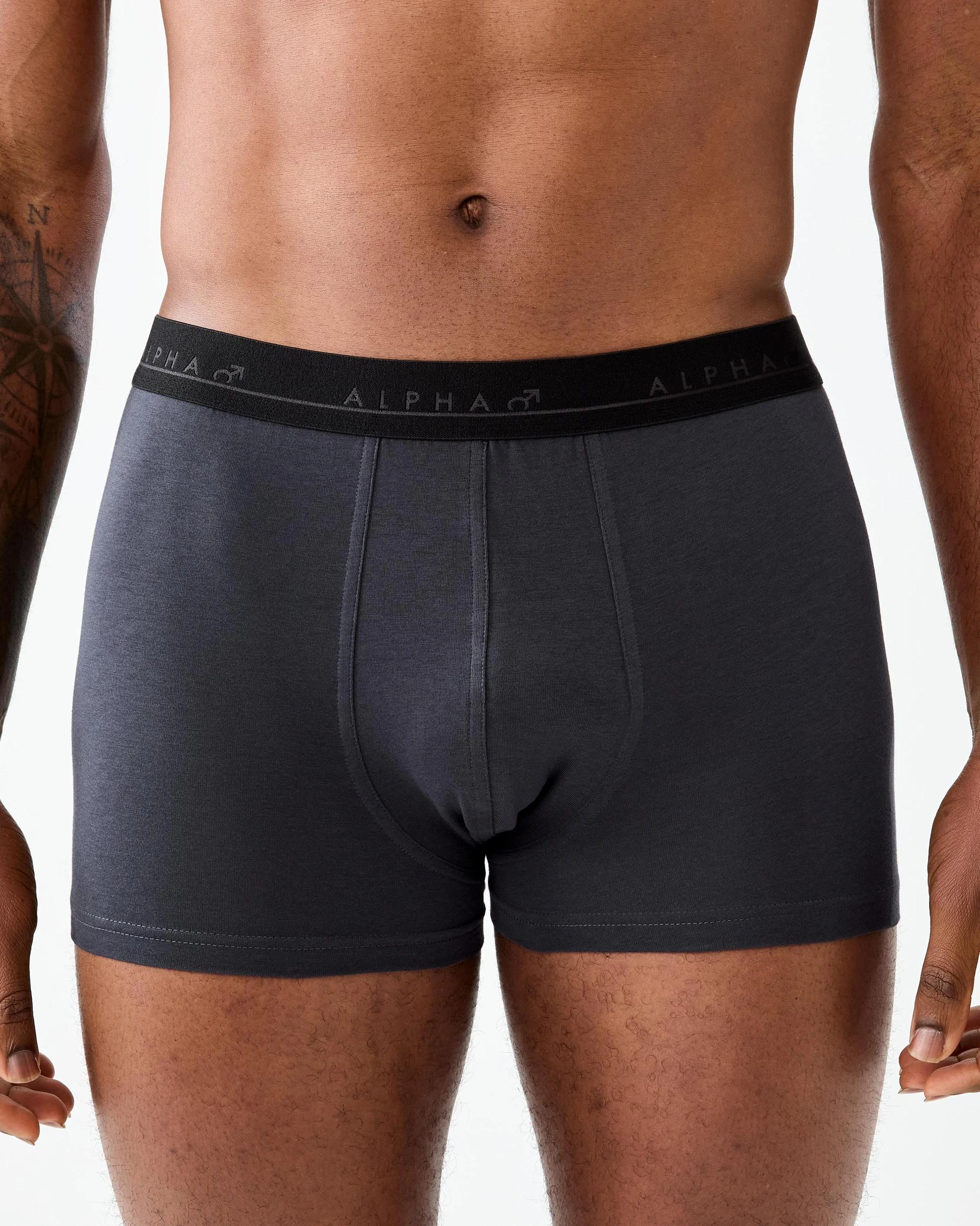 4 5 Pack Plain Trunks Turquoise Blue, 4 of 9