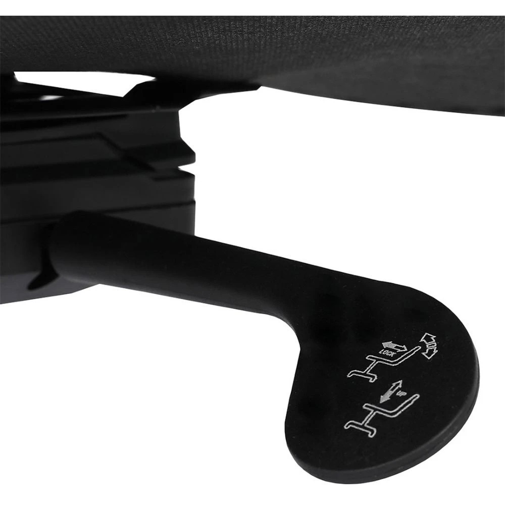 10 J.Burrows Kingston Ergonomic Fabric Chair Grey Ergonomic Chairs and Desk Chairs, 10 of 10