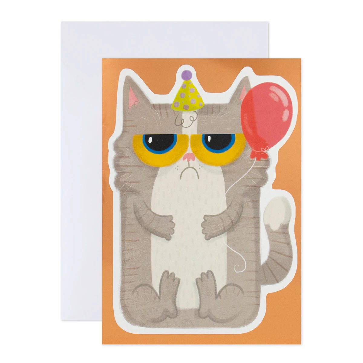 1 Hallmark Interactive Sound Birthday Card - Grumpy Cat, 1 of 4